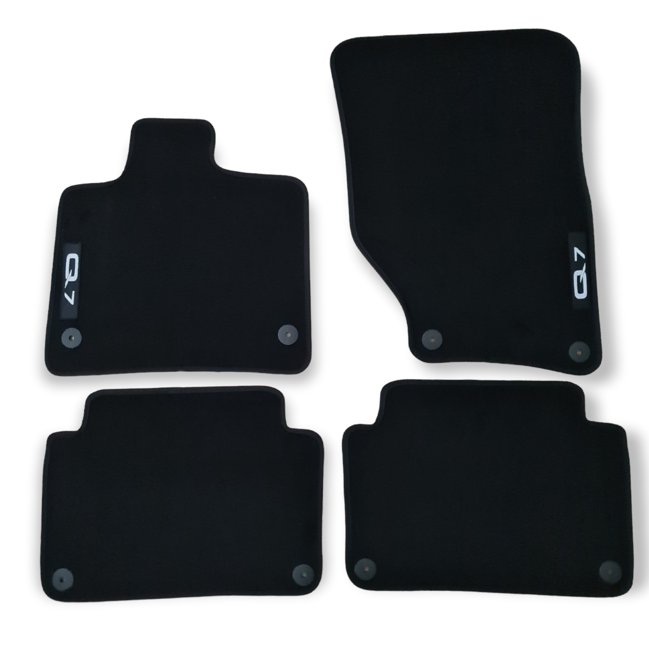 For Audi Q7 Carpet Car Floor Mats 2006-2015 OEM Quality Velour Auto Rugs Liners