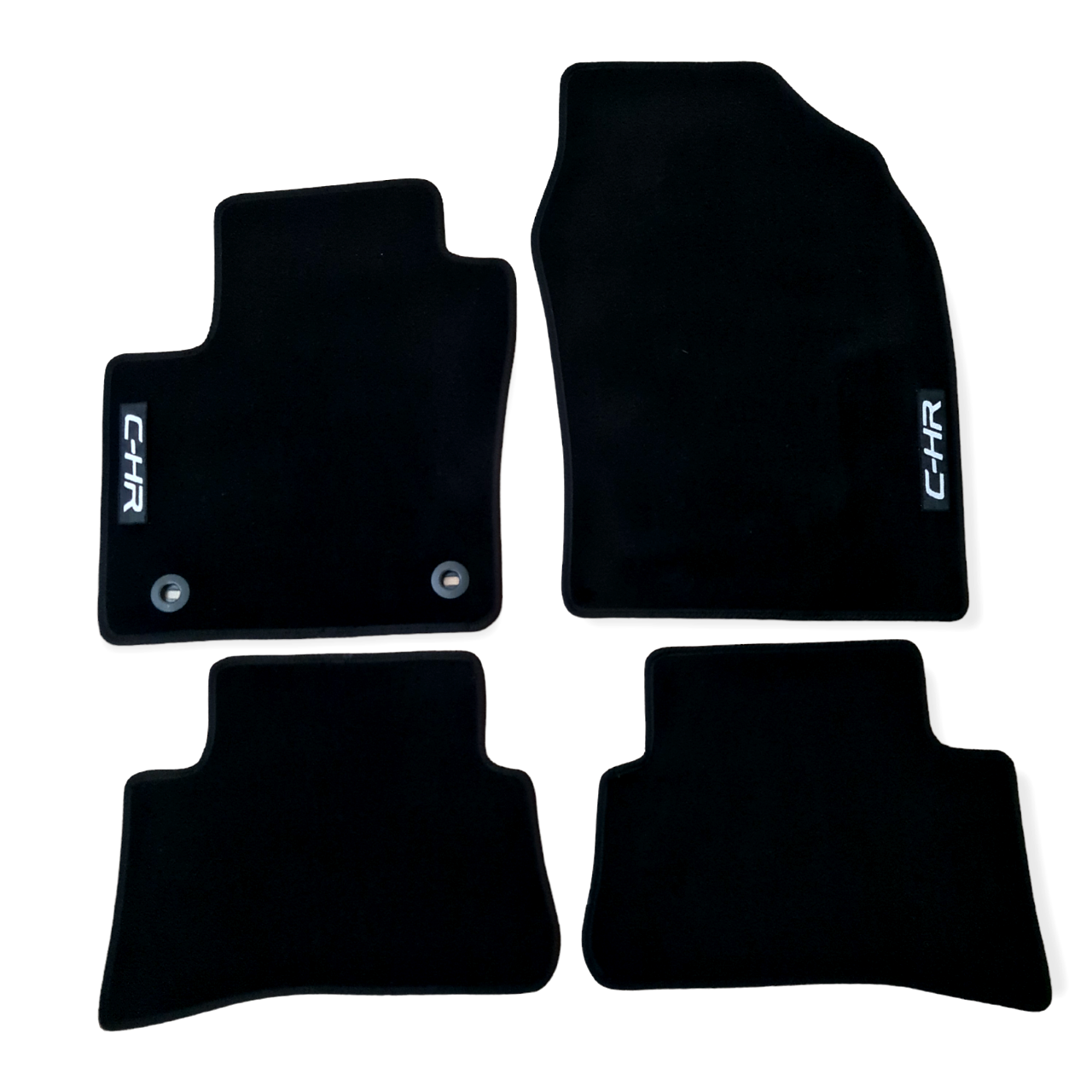 Car Floor Mats For Toyota C-HR Velour Waterproof Black Rugs Carpet Auto Liners