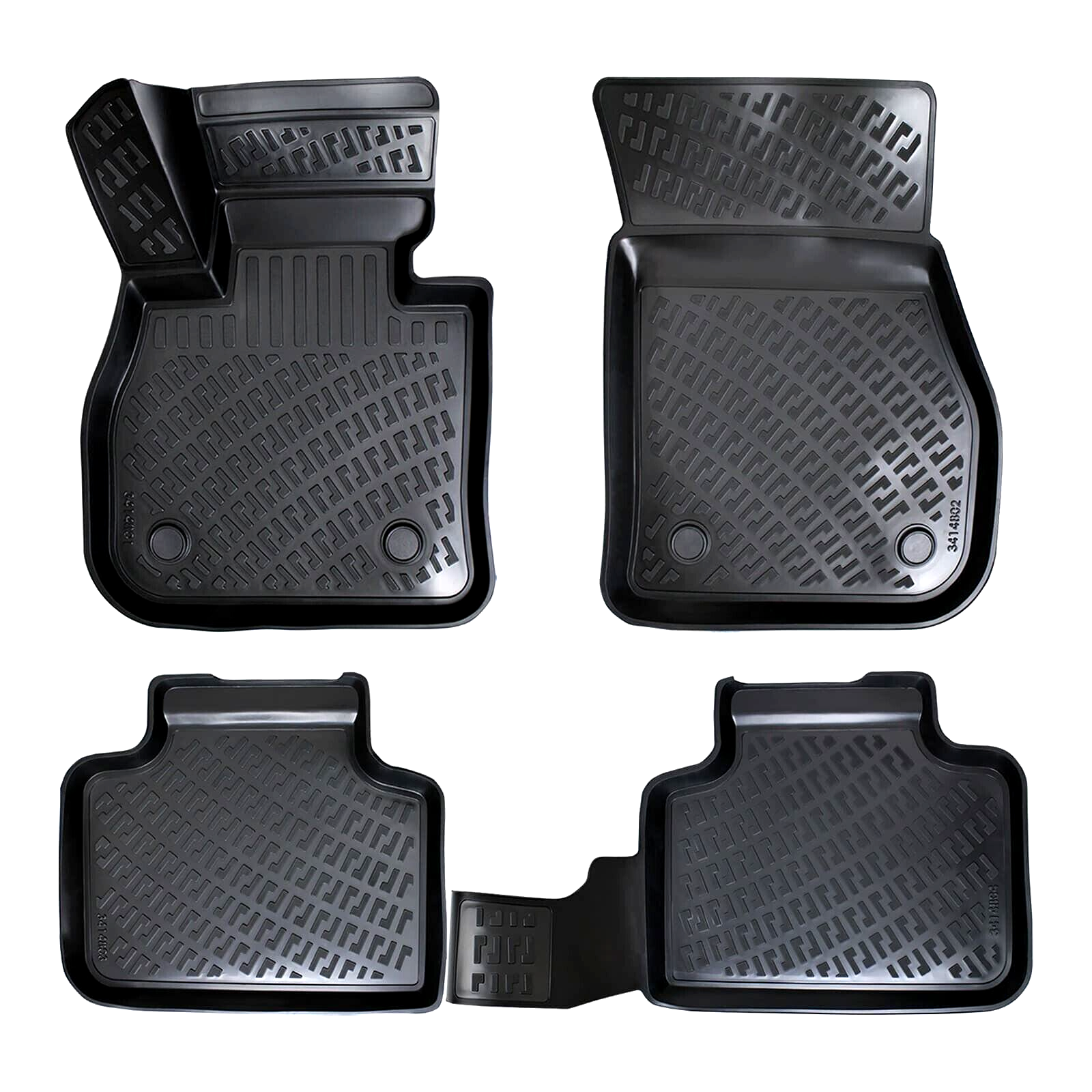 Car Floor Mats Liners For BMW X2 F39 2018-2023 All Season Heavy Duty Auto Rugs