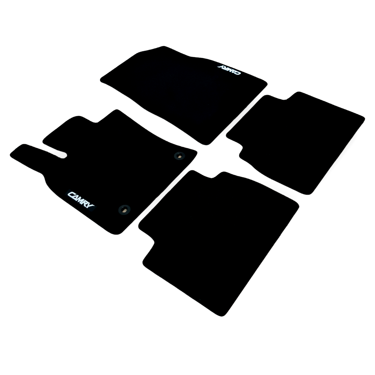 Car Floor Mats For Toyota Camry Velour Waterproof Black Carpet Rugs Auto Liners