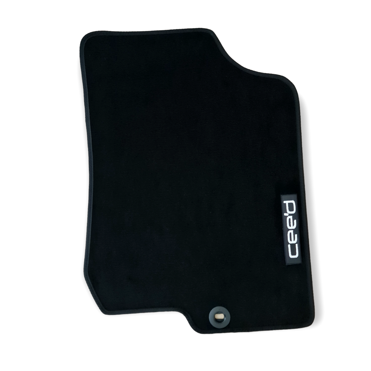 Car Floor Mats For Kia Ceed Velour Waterproof Black Carpet Rugs Auto Liners New