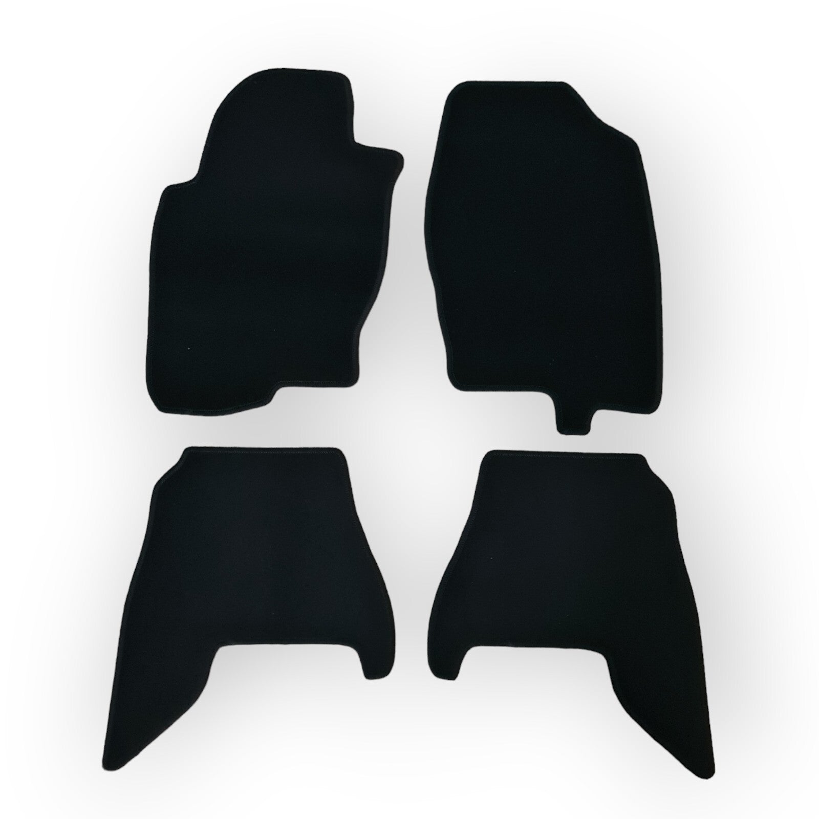 Car Floor Mats Velour For Nissan Frontier Waterproof Black Carpet Auto Liners