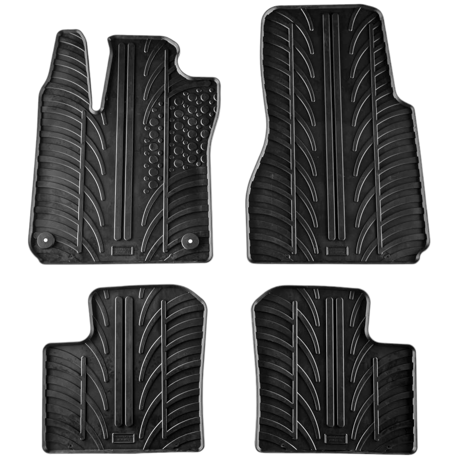 For Renault Twingo 2014-2022 Car Floor Mats Rubber All Weather Heavy Duty Liners