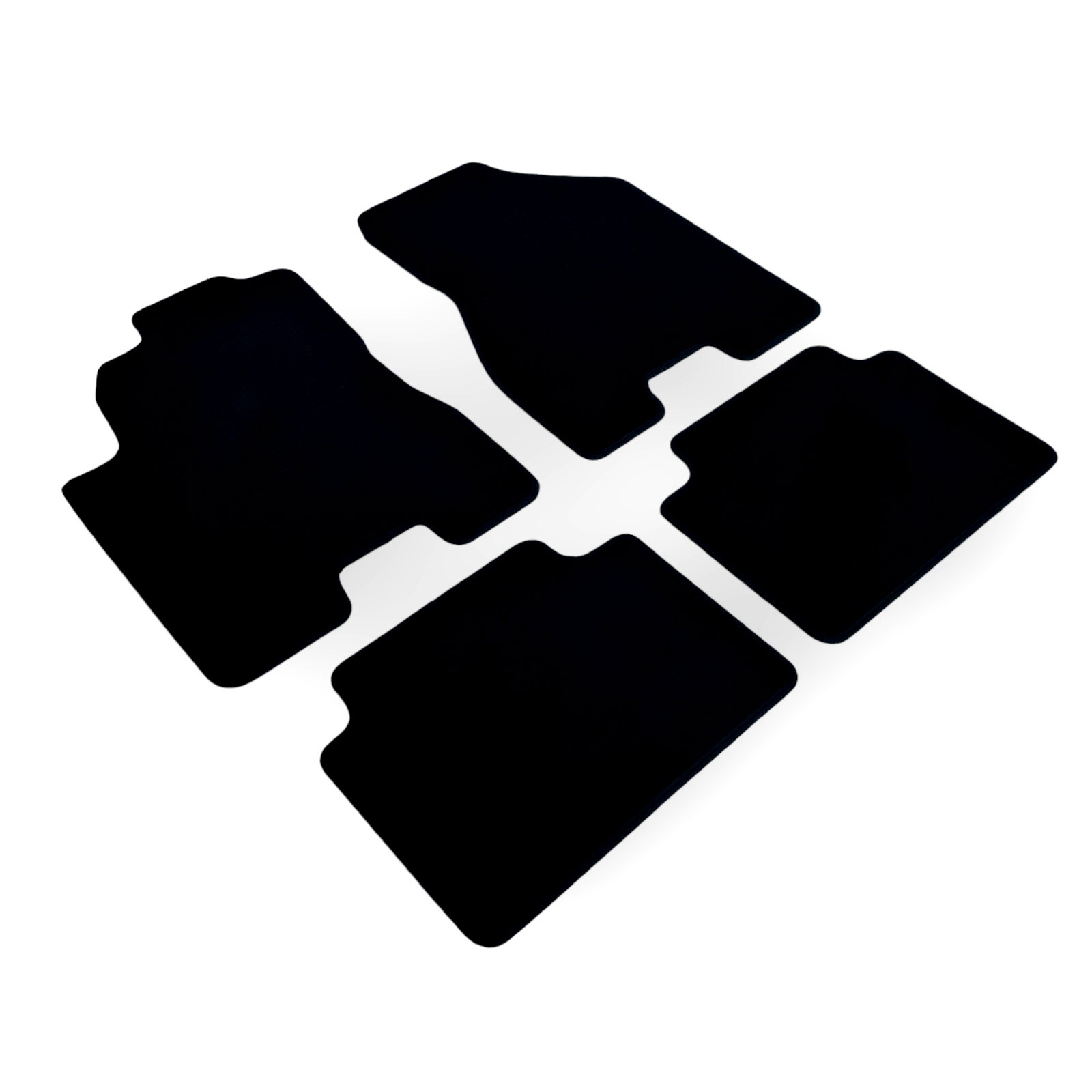 Car Floor Mats For Hyundai Tucson Waterproof Black Velour Carpet Auto Liners New