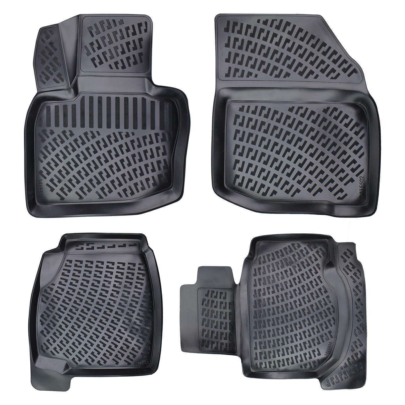 Floor Mats Liners For Honda Civic HB 2006-2011 All Weather Heavy Duty Car Rugs