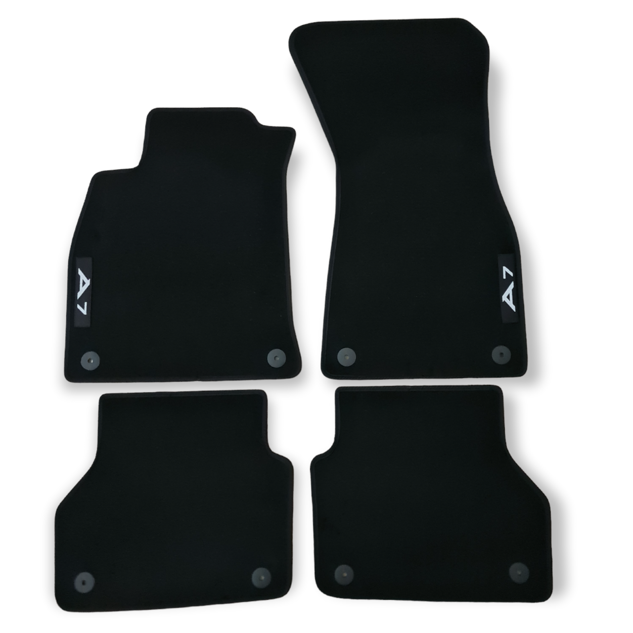 For Audi A7 Carpet Car Floor Mats 2019-2025 OEM Quality Velour Auto Rugs Liners