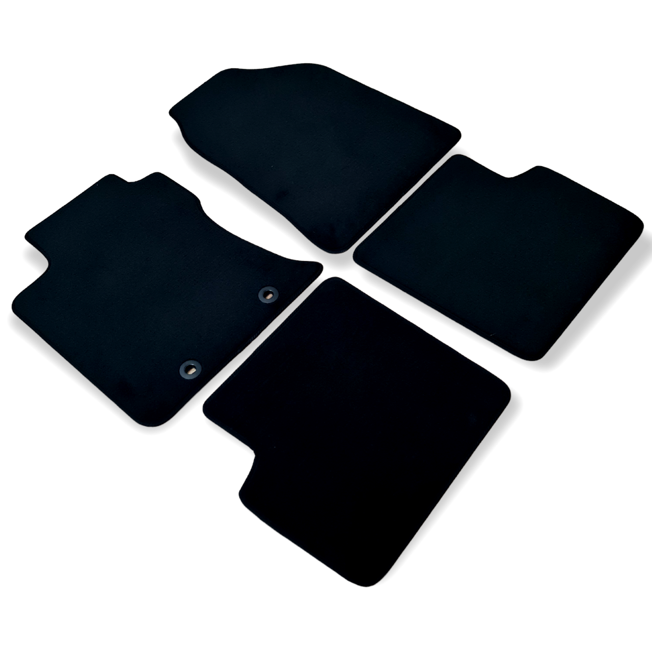 Car Floor Mats For Toyota Corolla Velour Waterproof Black Carpet Auto Liners New