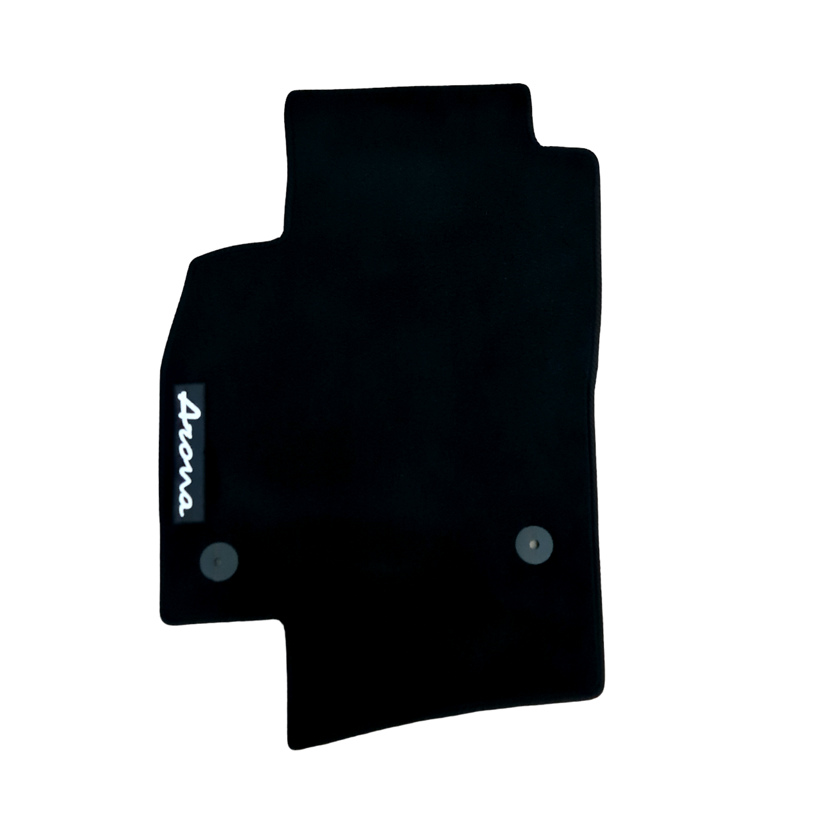 Front Car Floor Mats For Seat Arona Velour Waterproof Black Rugs Carpet Liners 2