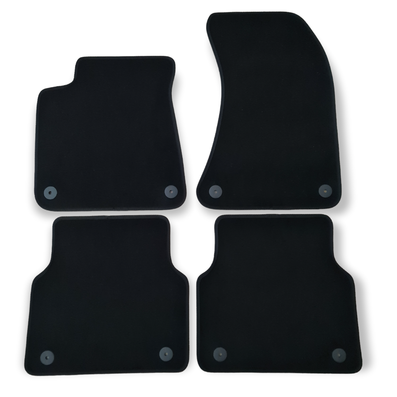 For SWB Audi A8 Carpet Floor Mats 2009-2017 OEM Quality Velour Auto Rugs Liners