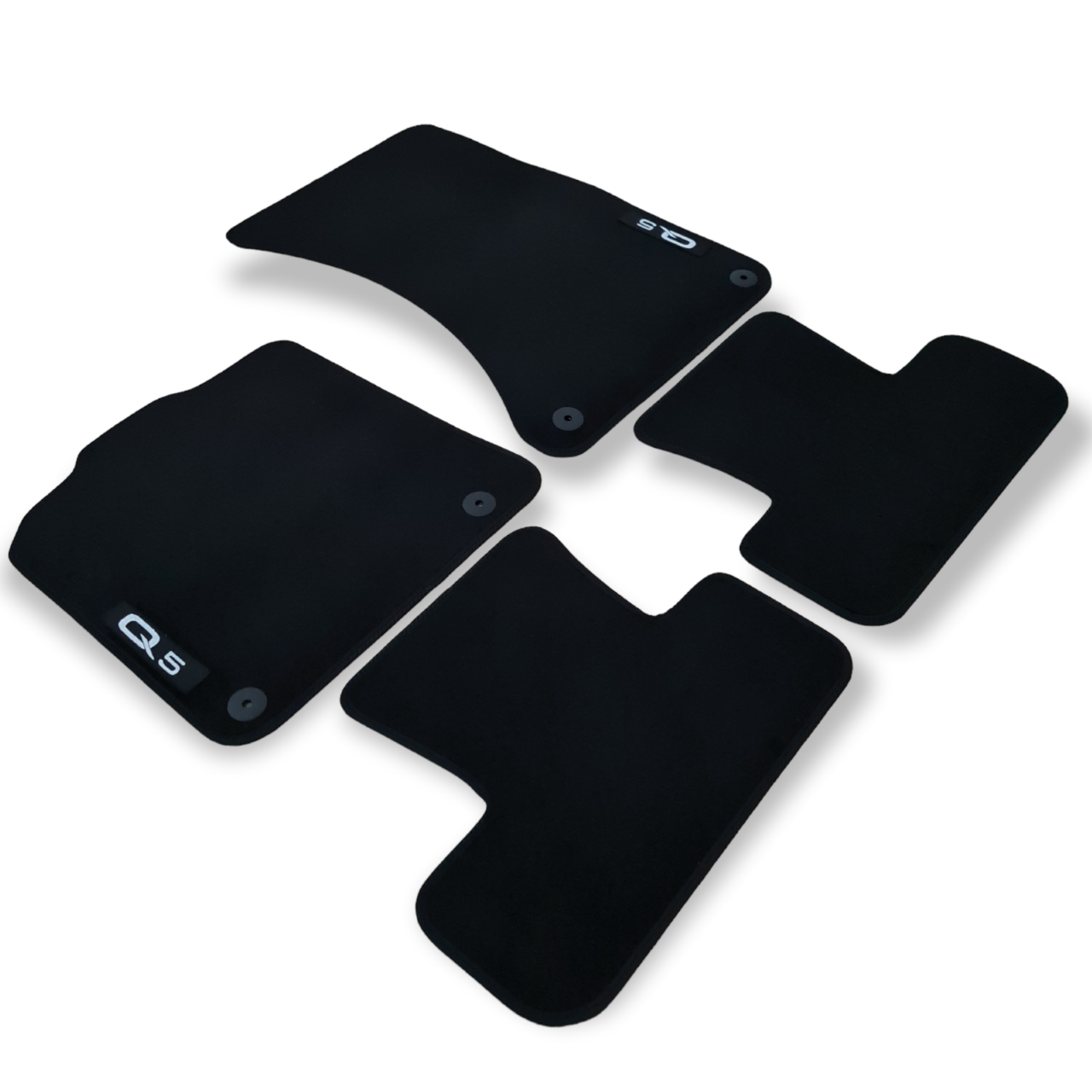 For Audi Q5 Carpet Car Floor Mats 2008-2016 OEM Quality Velour Auto Rugs Liners