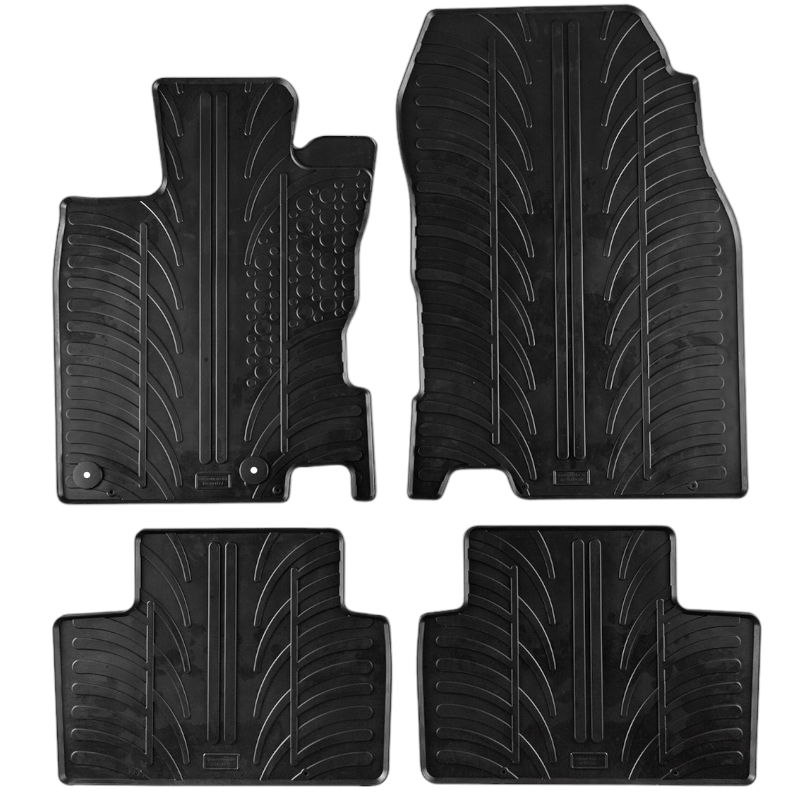 Rubber Car Floor Mats For Renault Kadjar All Weather Heavy Duty Auto Liners New