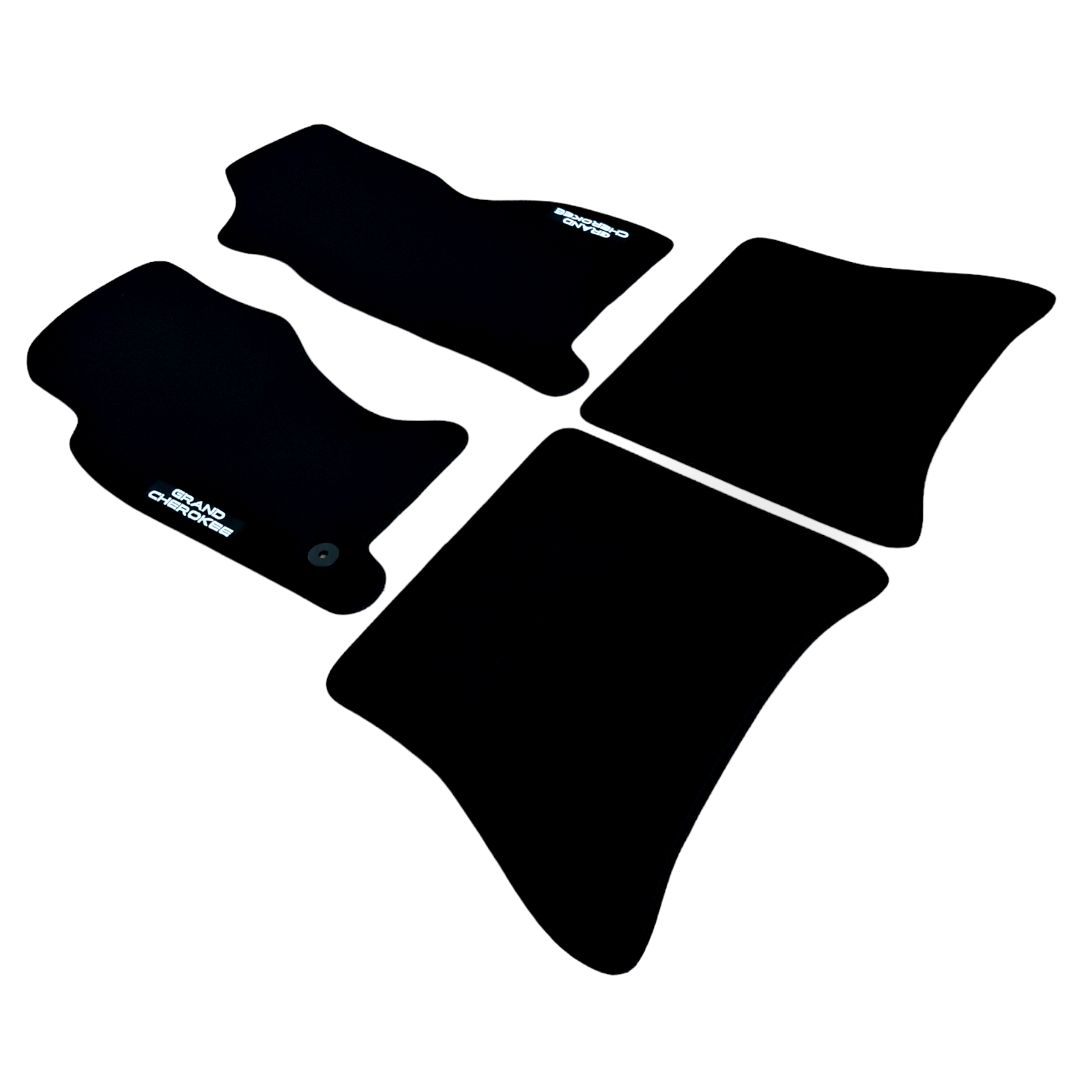 Car Floor Mats Velour For Jeep Grand Cherokee Waterproof Carpet Auto Liners New