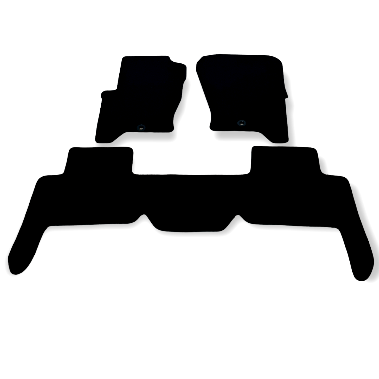 Car Floor Mats Velour For Land Rover Discovery 4 Waterproof Black Carpet Liners