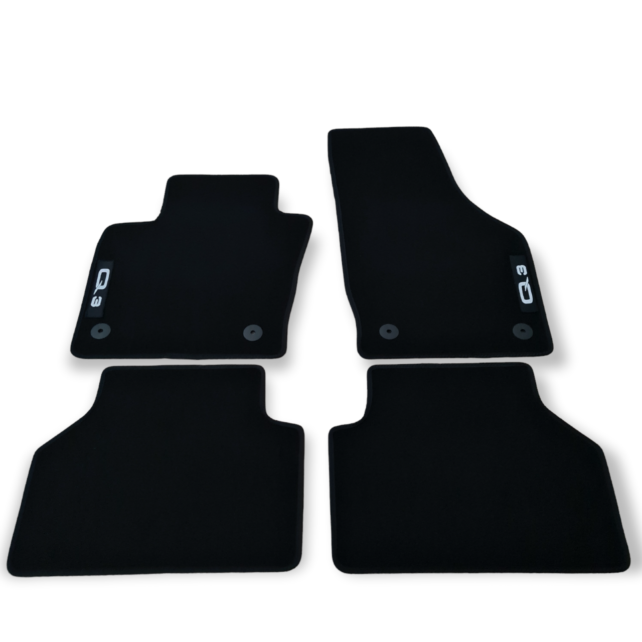 For Audi Q3 Carpet Car Floor Mats 2011-2017 OEM Quality Velour Auto Rugs Liners