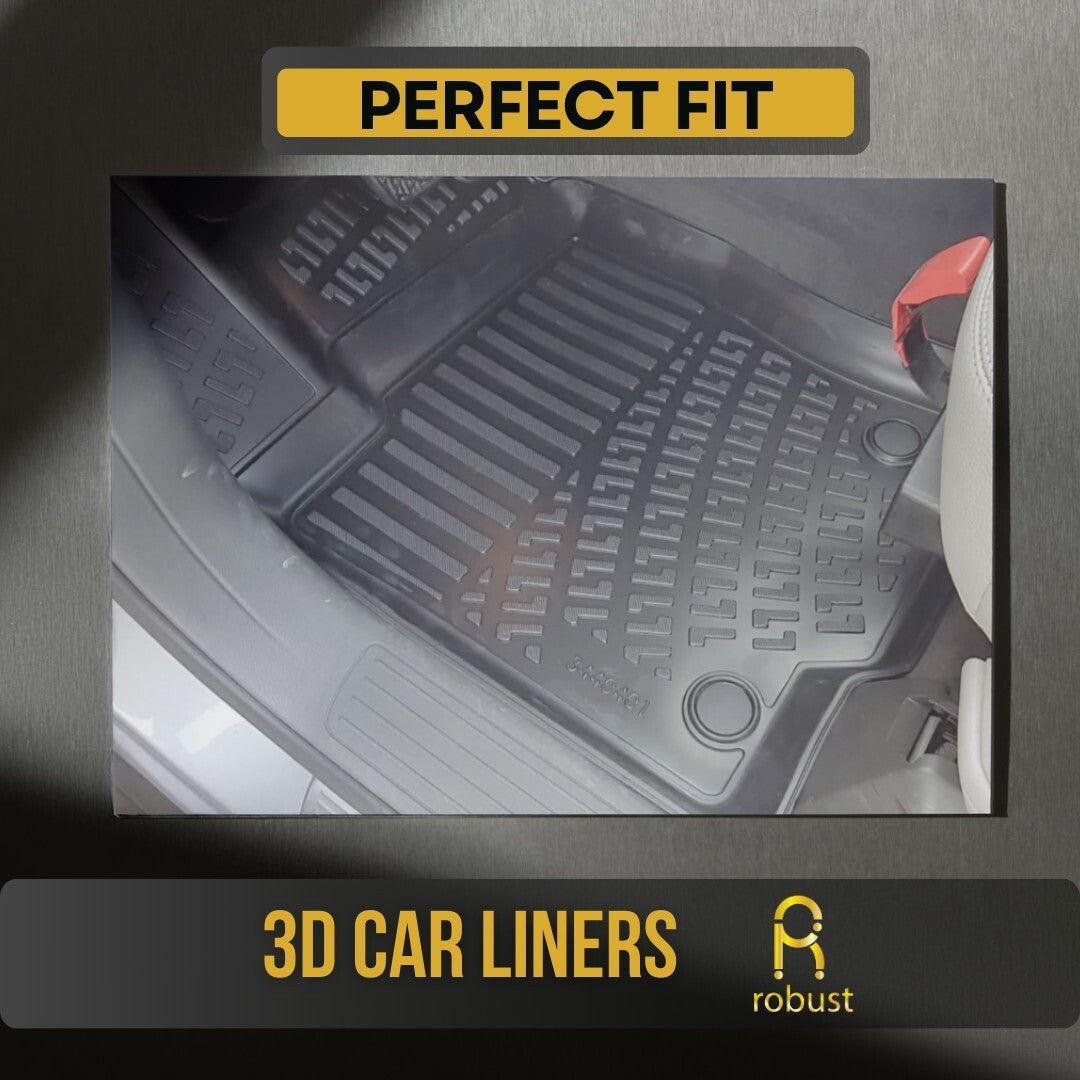 Car Floor Mats Liners For Ford EcoSport 2012-2023 All Season Heavy Duty 3D Rugs