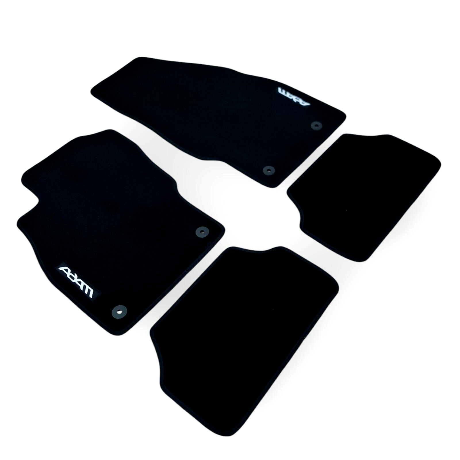 Car Floor Mats Velour For Opel Adam Auto Liners Waterproof Black Carpet Rugs New
