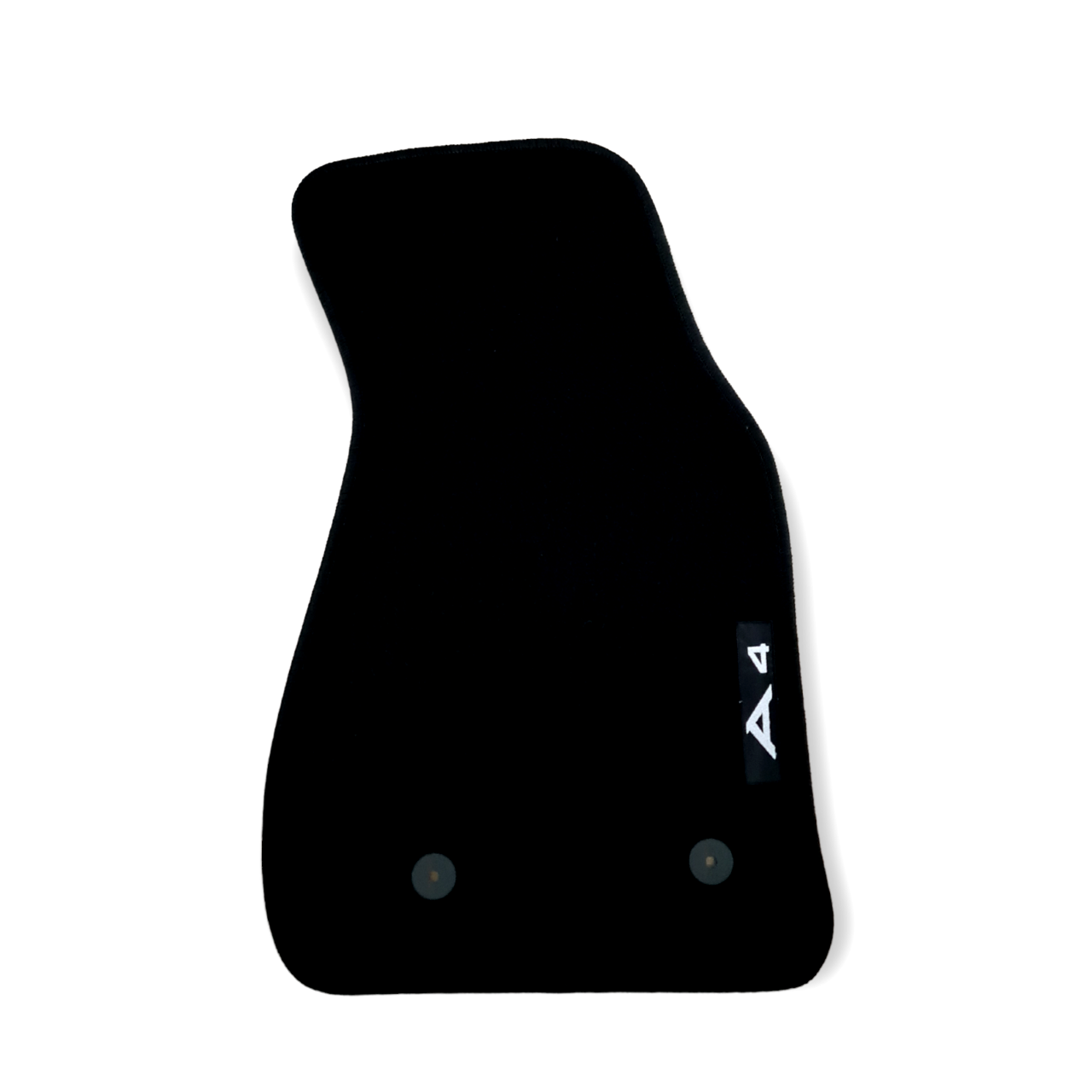 Front Car Floor Mats For Audi A4 B5 Waterproof Black Velour Carpet Liners 2pcs