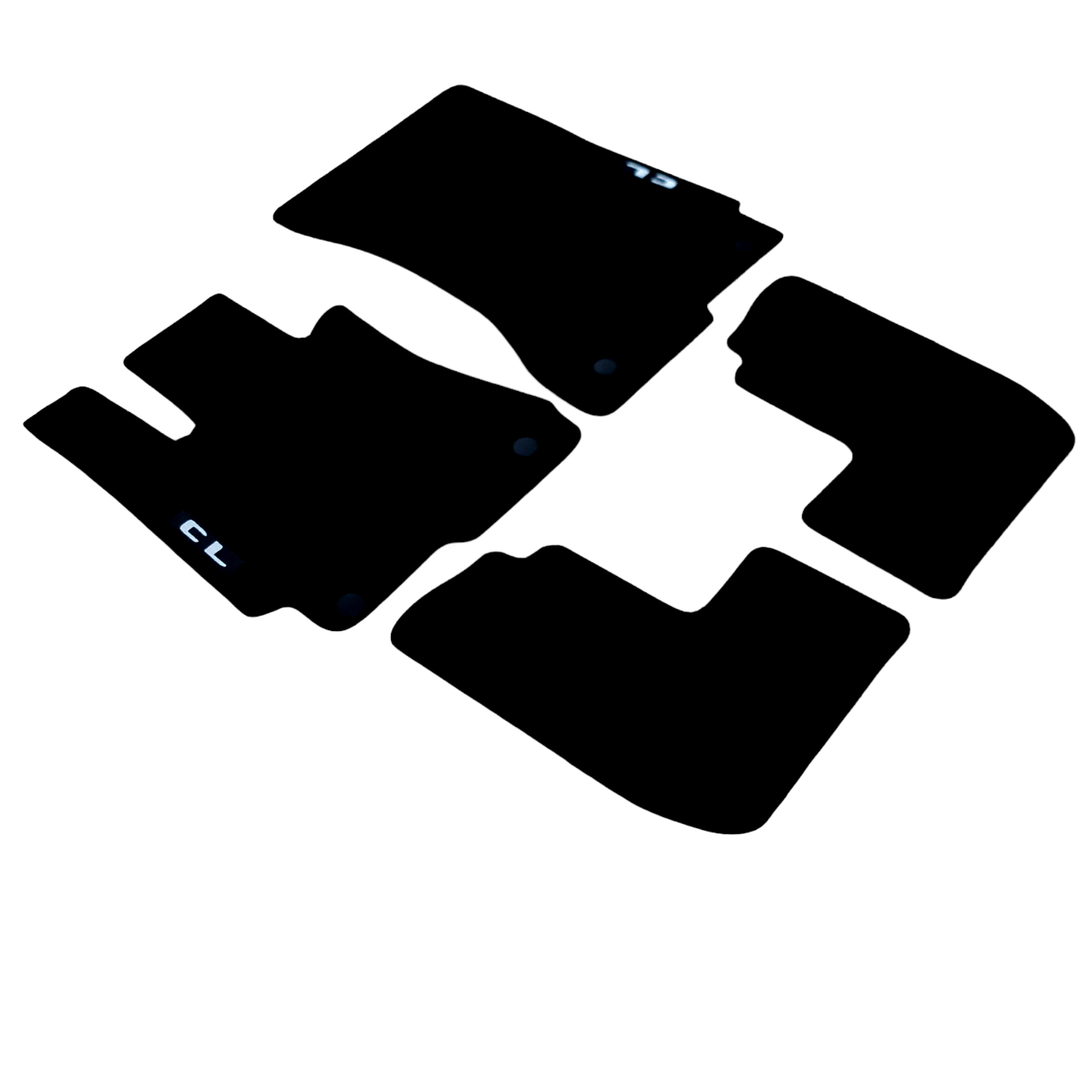 For Mercedes CL-Class C216 Carpet Car Floor Mats 2006-2014 OEM Quality Auto Rugs