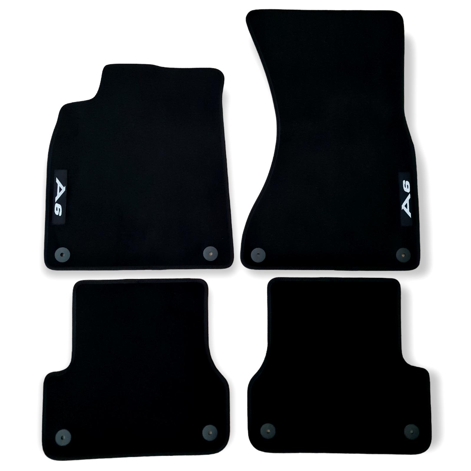 New Car Floor Mats For Audi A6 C7 S6 RS6 Waterproof Black Velour Carpet Liners
