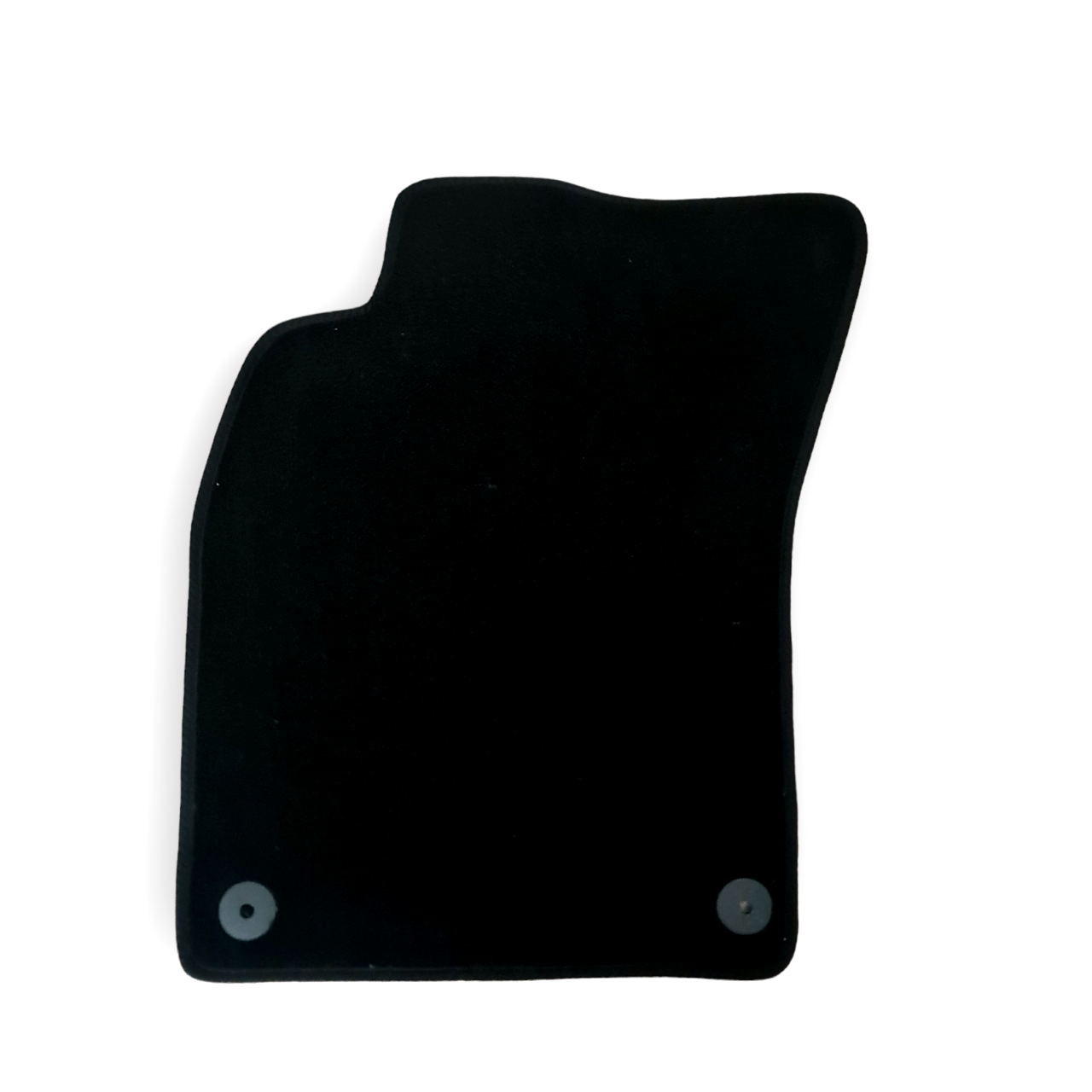 Front Car Floor Mats Velour For Audi A6 C6 Waterproof Black Carpet Liners 2pcs