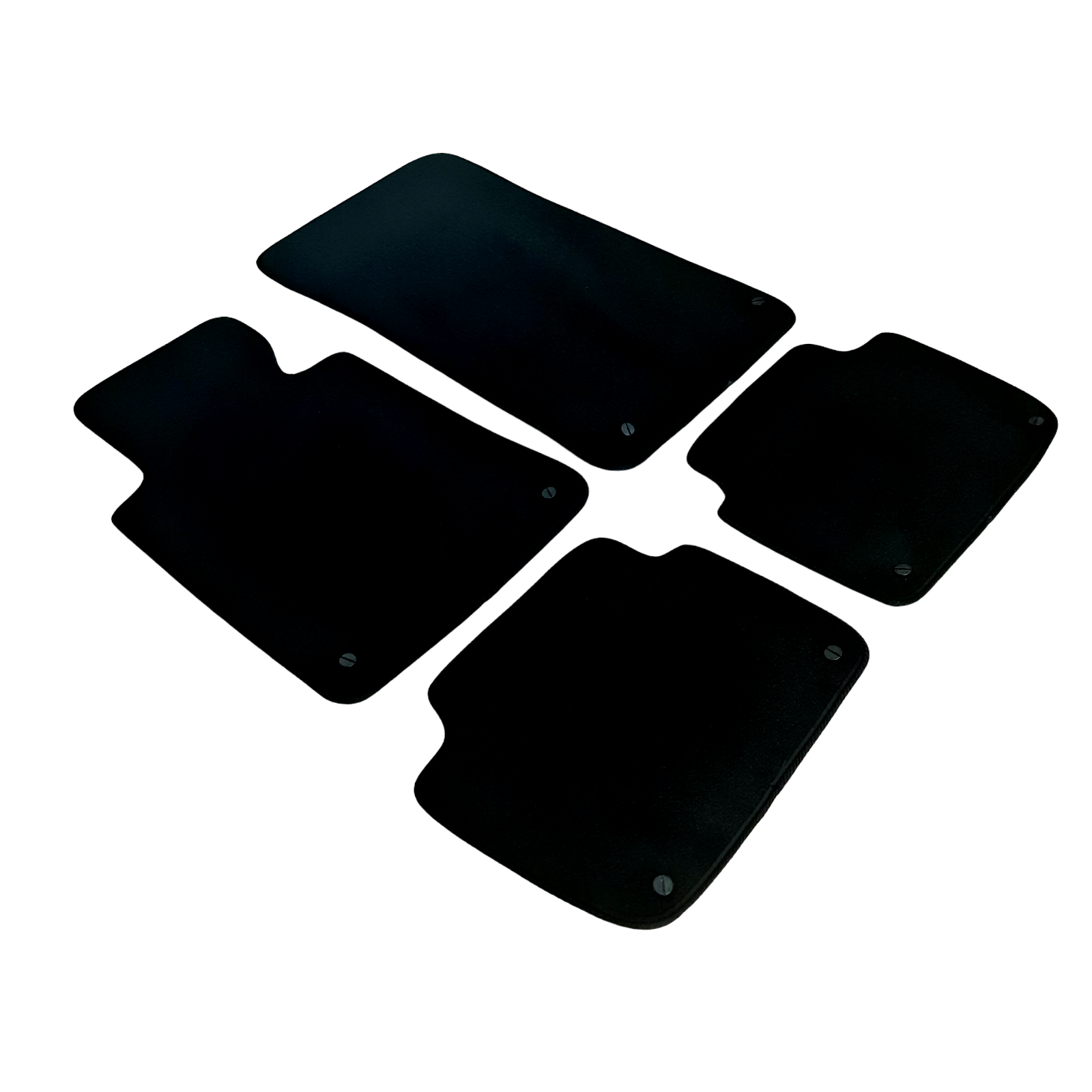 Car Floor Mats For BMW 3 M3 E46 Velour Waterproof Black Carpet Auto Liners New