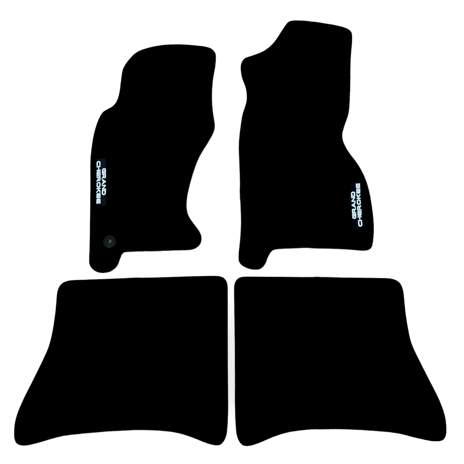 Car Floor Mats Velour For Jeep Grand Cherokee Waterproof Carpet Auto Liners New