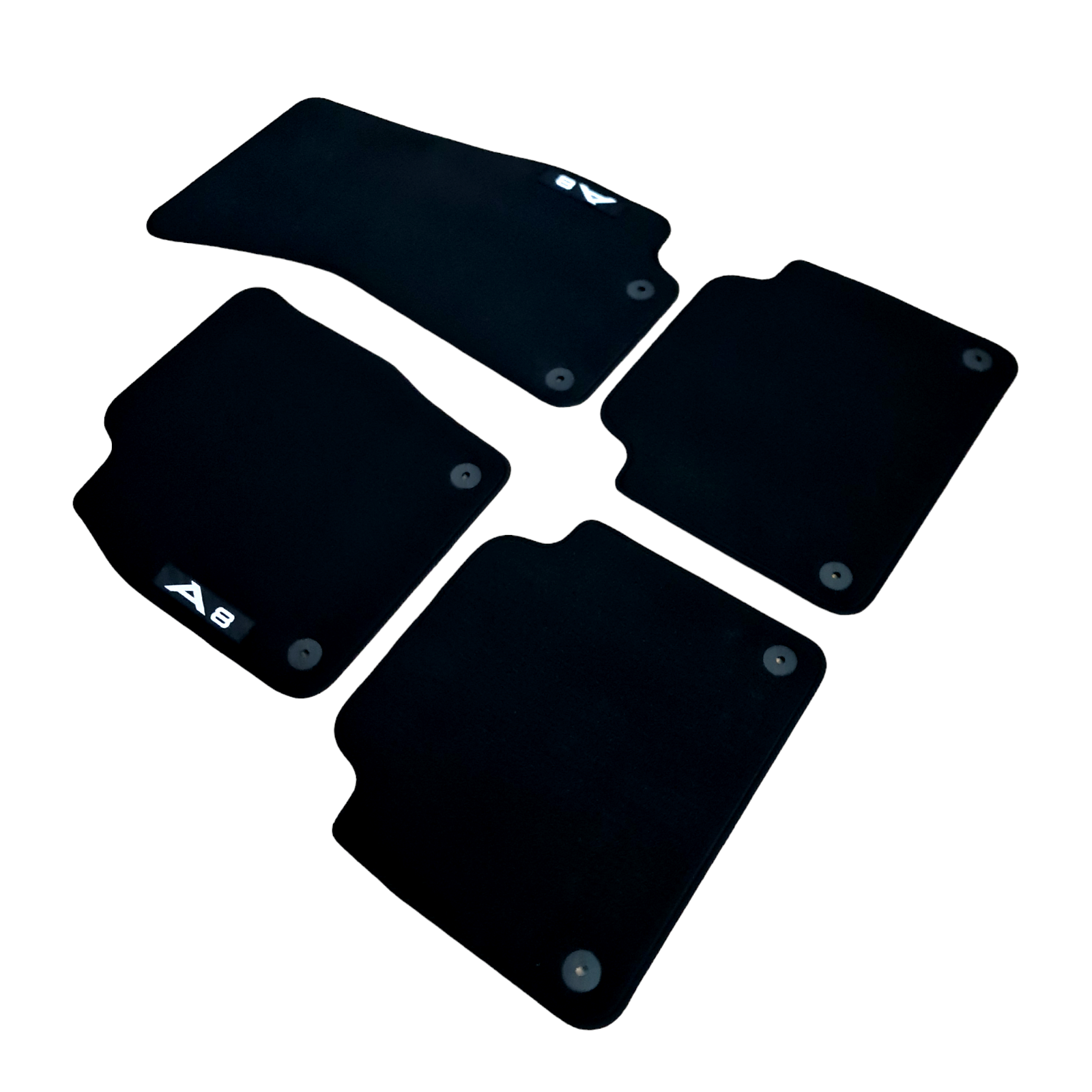 For Audi A8 LWB Carpet Car Floor Mats 2018-2025 OEM Quality Velour Rugs Liners