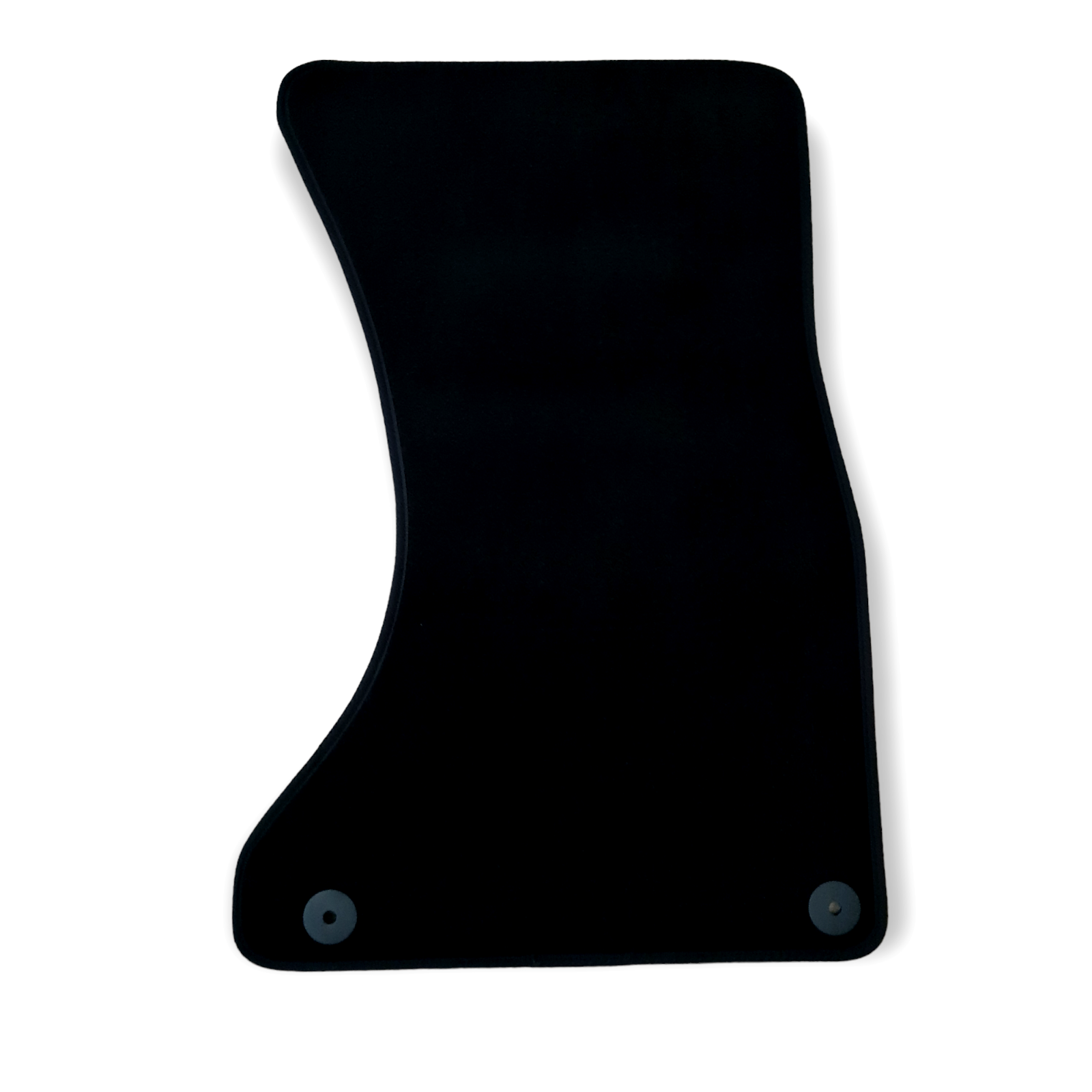 Front Car Floor Mats Velour For Audi A4 B8 Waterproof Black Carpet Liners 2pcs