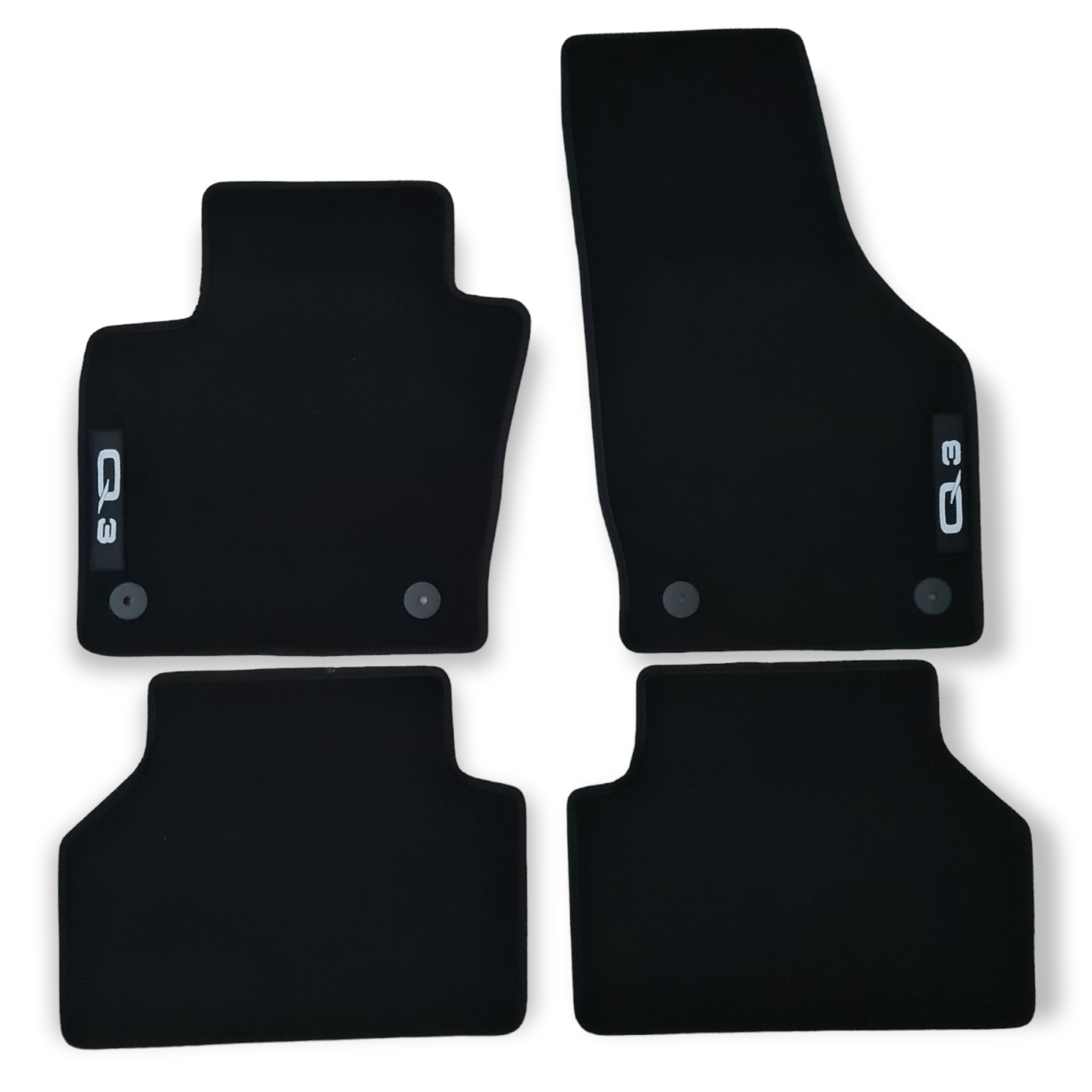 For Audi Q3 Carpet Car Floor Mats 2011-2017 OEM Quality Velour Auto Rugs Liners