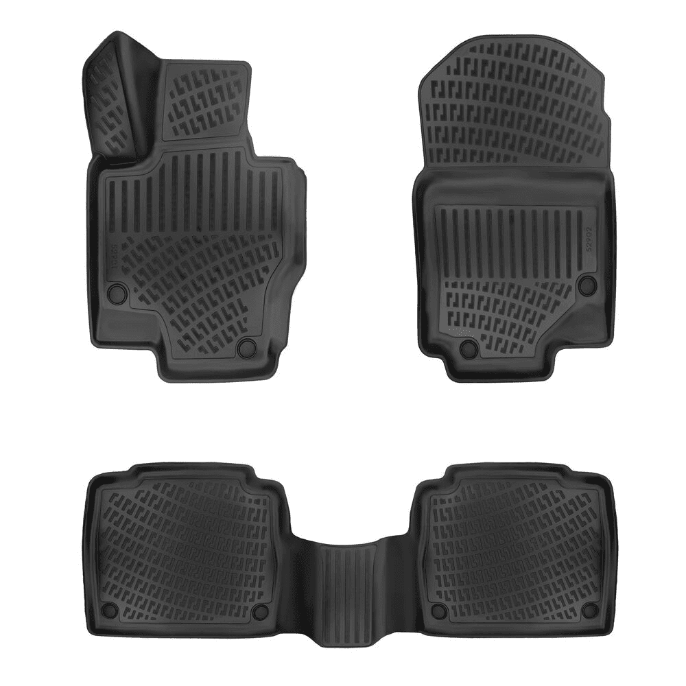 Car Floor Mats Liners For Mercedes GLS X167 2020-2026 All Season Heavy Duty Rugs
