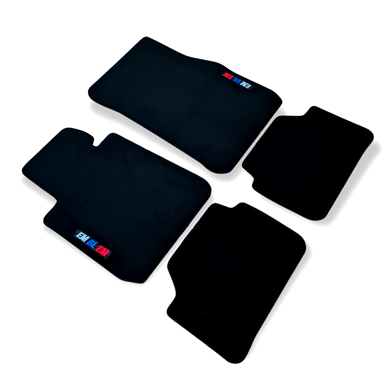 Car Floor Mats Velour For BMW 1 M1 F20 Waterproof Black Carpet Auto Liners New