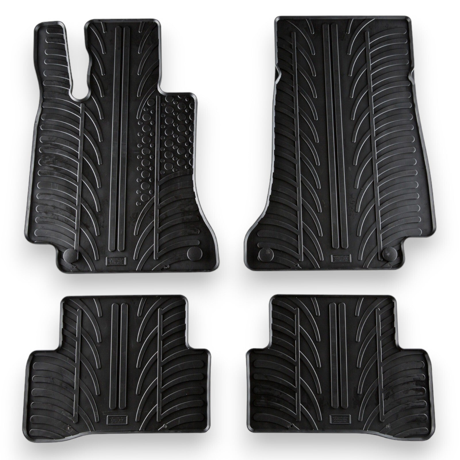 For Mercedes C-Class W205 2014-2021 Car Floor Mats Rubber All Weather Heavy Duty