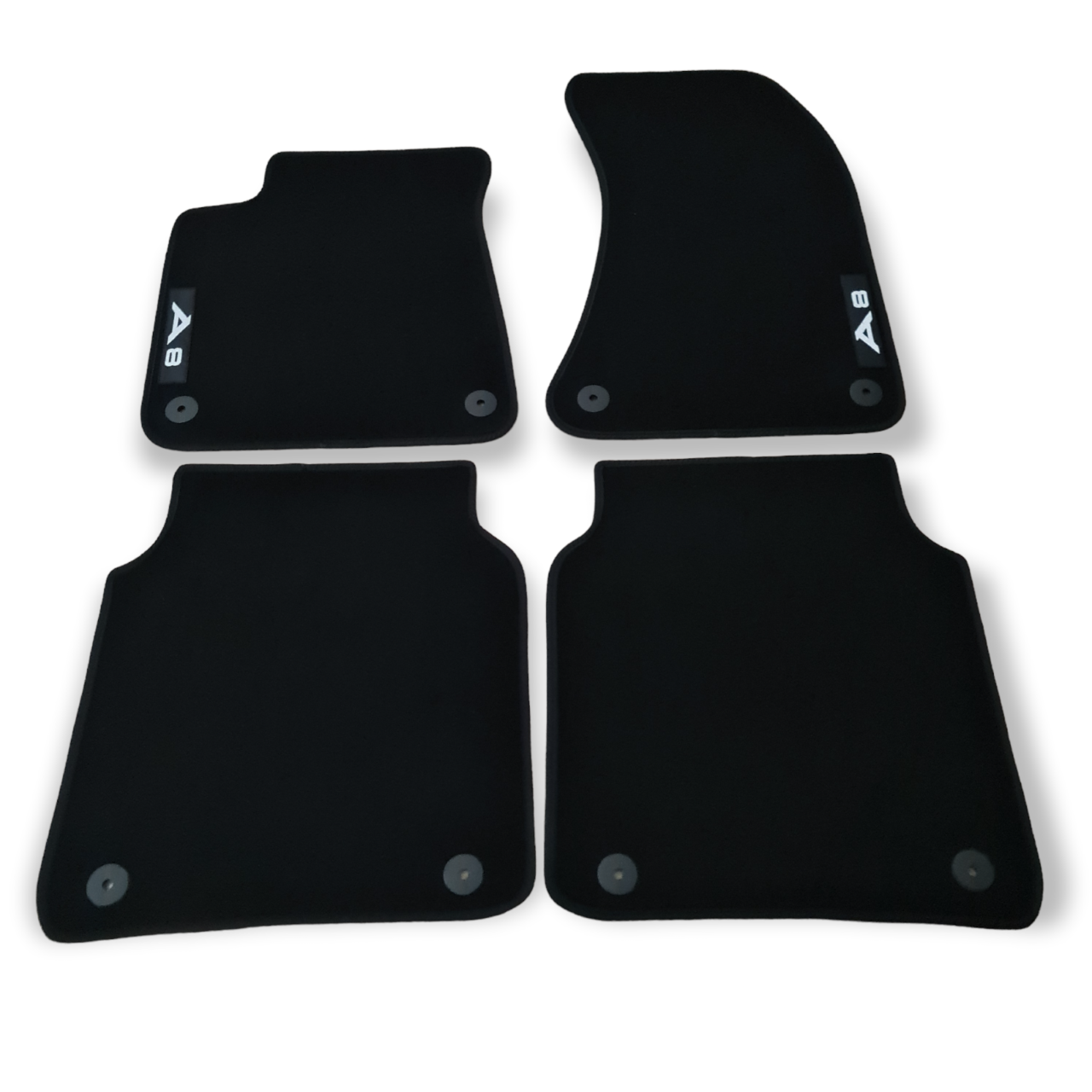 For Audi A8 Carpet Car Floor Mats 2010-2017 OEM Quality Velour Auto Rugs Liners