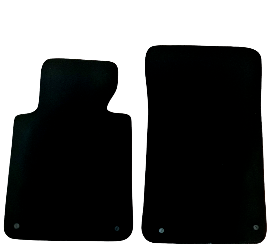 Front Car Floor Mats Velour For BMW 3 E46 Waterproof Carpet Auto Liners New 2pcs