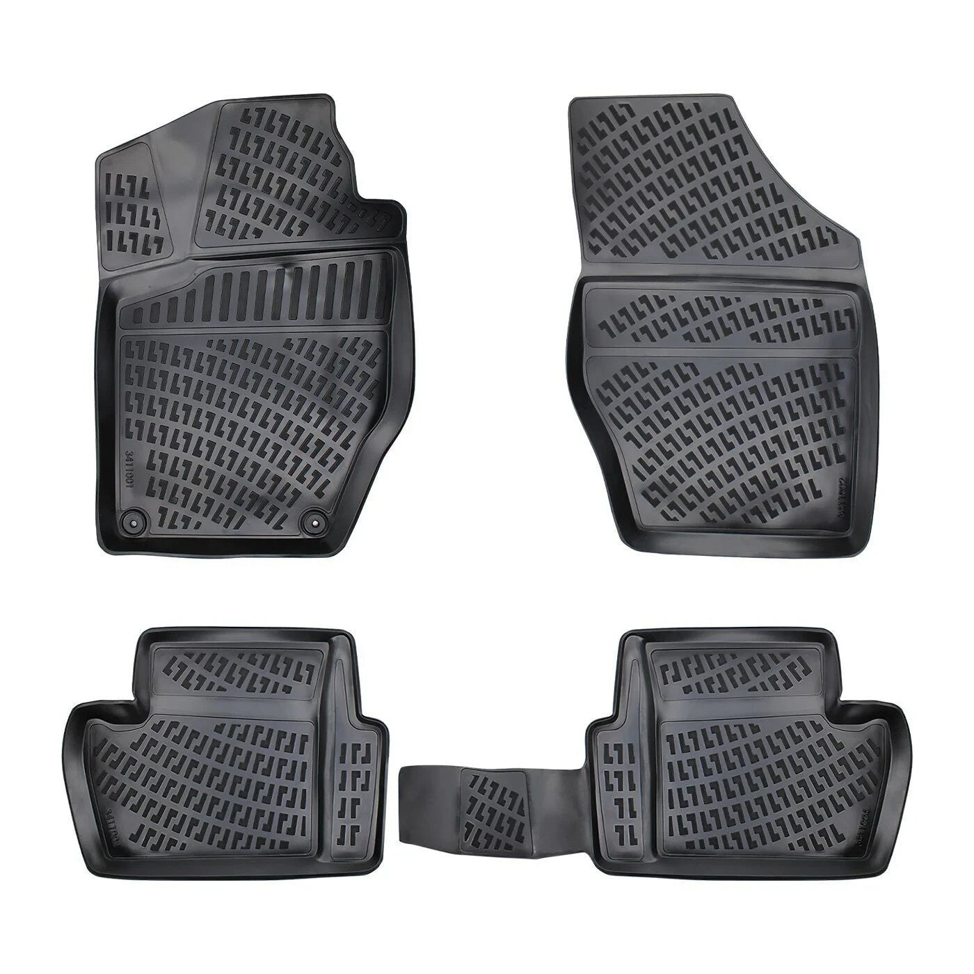 Floor Mats Liners For Citroen DS 4 2010-2015 All Weather Heavy Duty 3d Car Rugs