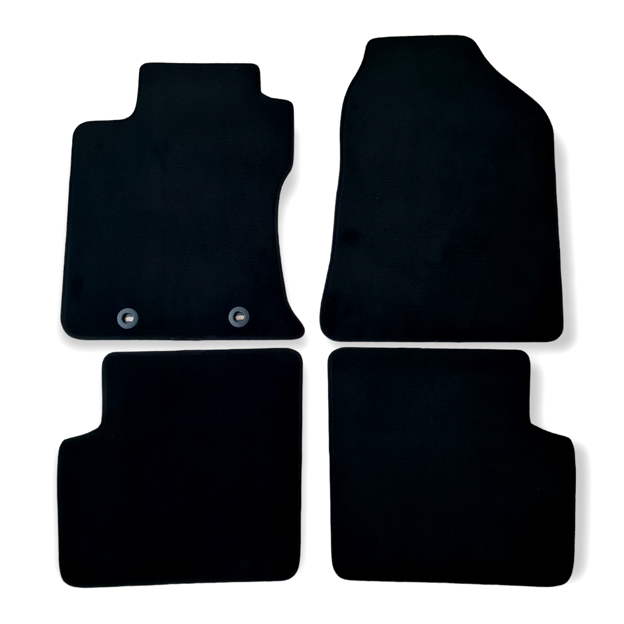 Car Floor Mats For Toyota Corolla Velour Waterproof Black Carpet Auto Liners New