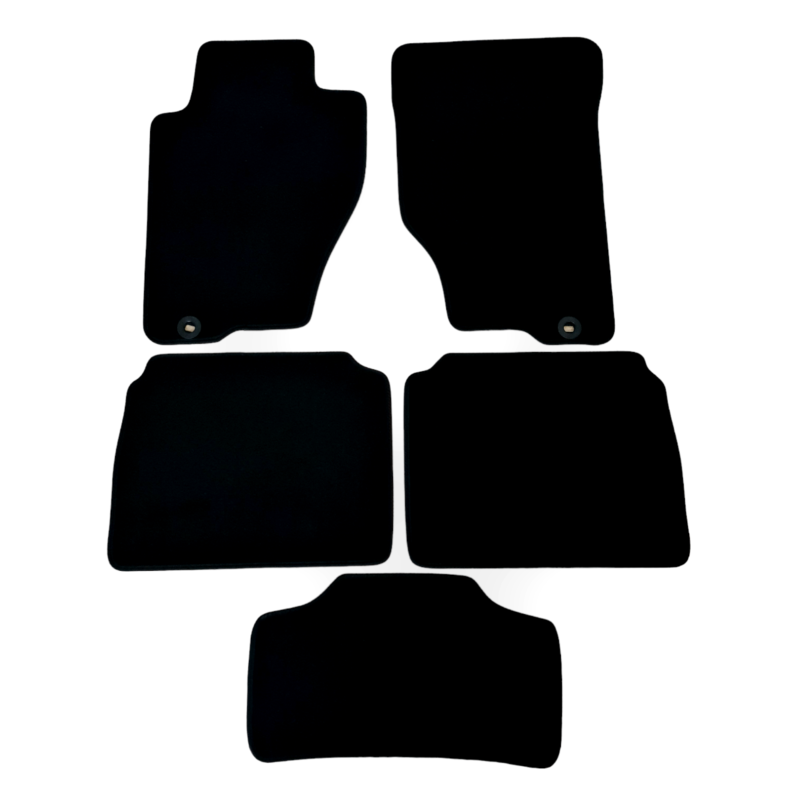 Car Floor Mats For Kia Sorento Velour Waterproof Black Carpet Rugs Auto Liners