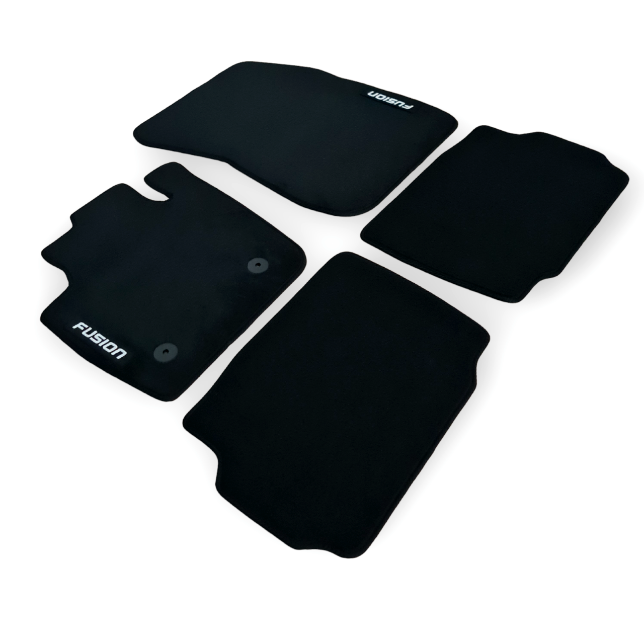 Car Floor Mats For Ford Fusion Velour Waterproof Black Carpet Rugs Auto Liners