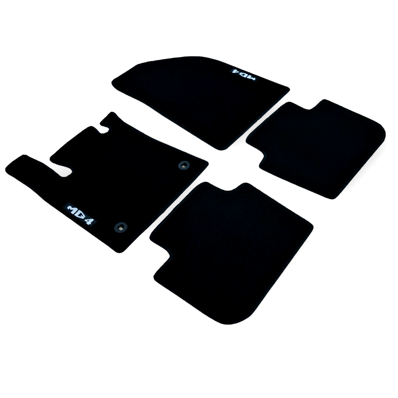 Car Floor Mats Velour For MG MG4 EV Waterproof Black Carpet Rugs Auto Liners New