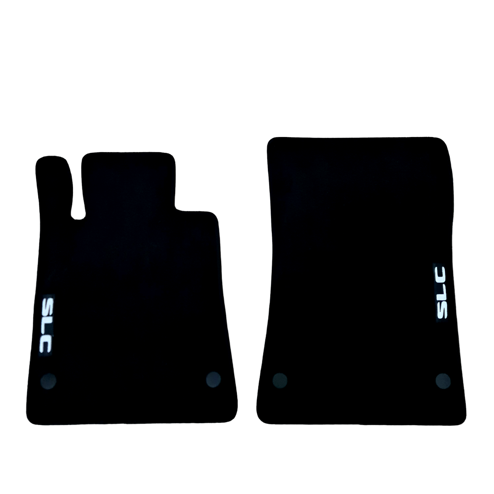 Car Floor Mats Velour For Mercedes SLC Waterproof Black Carpet Rugs Auto Liners