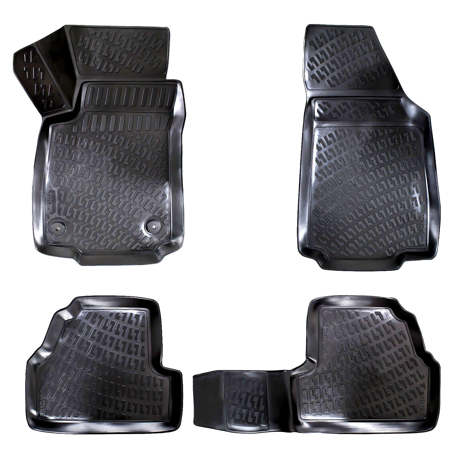 Car Floor Mats Liners For Opel Mokka A 2012-2020 All Season Heavy Duty 3D Rugs