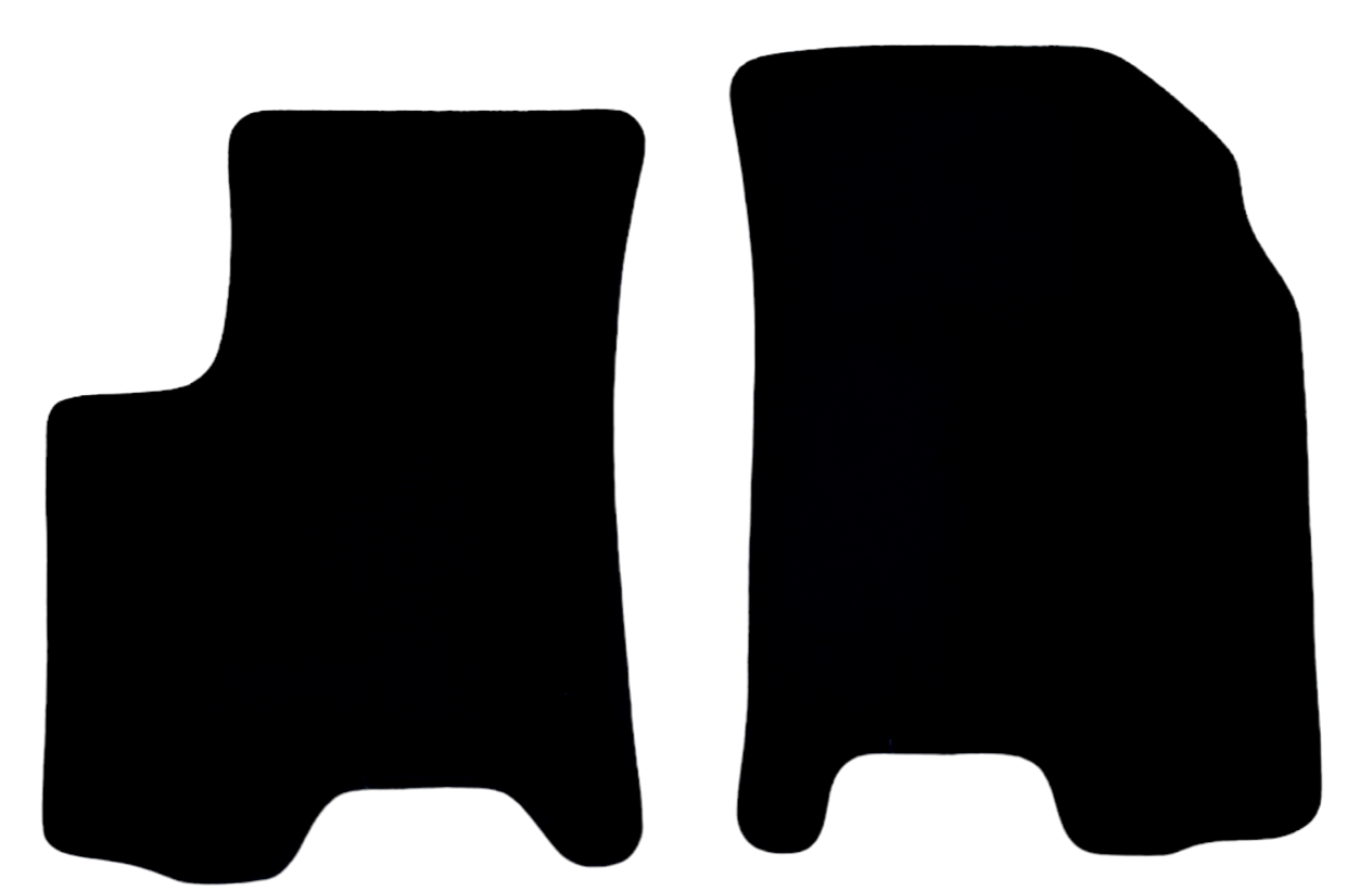 Car Floor Mats Velour For Chevrolet Kalos Waterproof Carpet Liners 2pc Front New