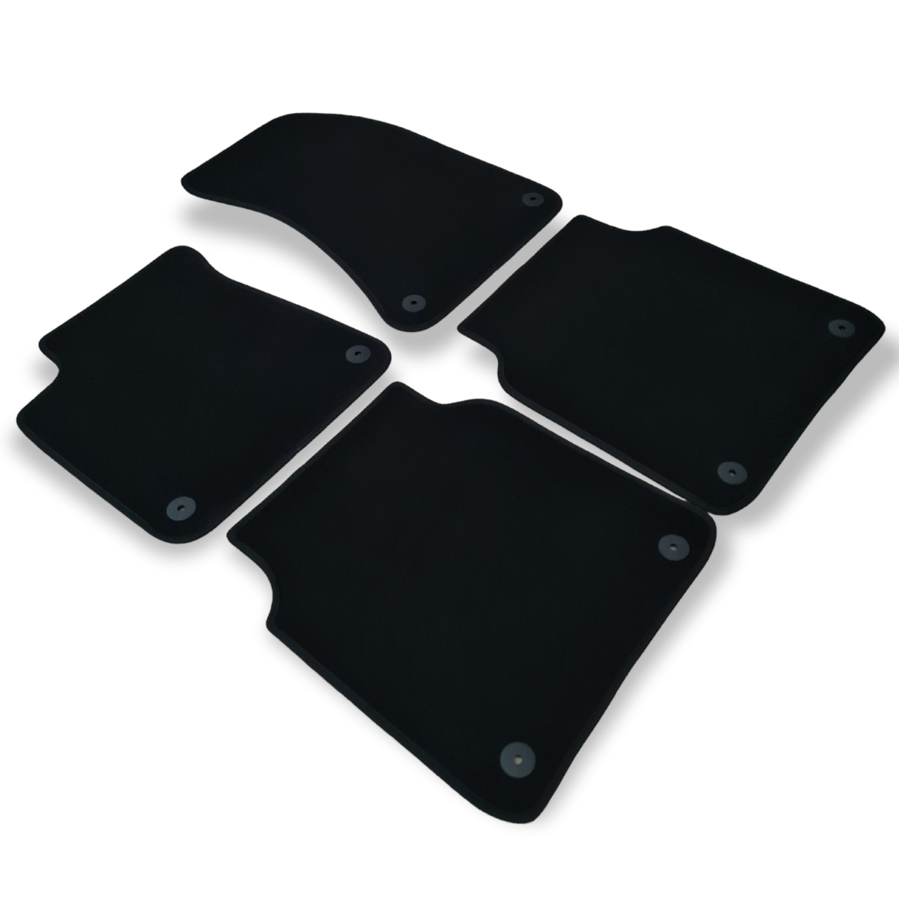 For LWB Audi A8 Carpet Floor Mats 2009-2017 OEM Quality Velour Auto Rugs Liners