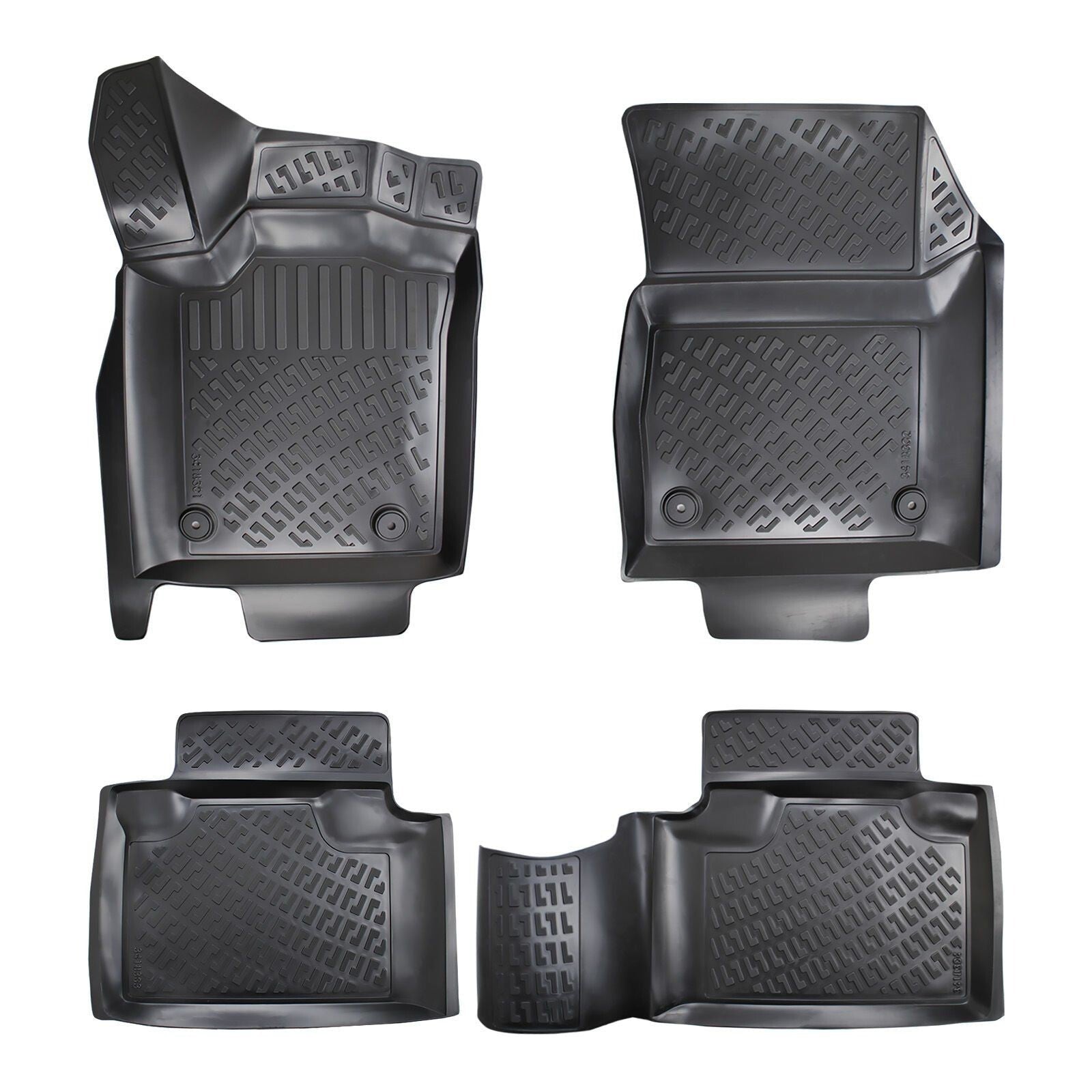 Floor Mats Liners For Dodge Durango 2011-2025 All Weather Heavy Duty 3D Car Rugs