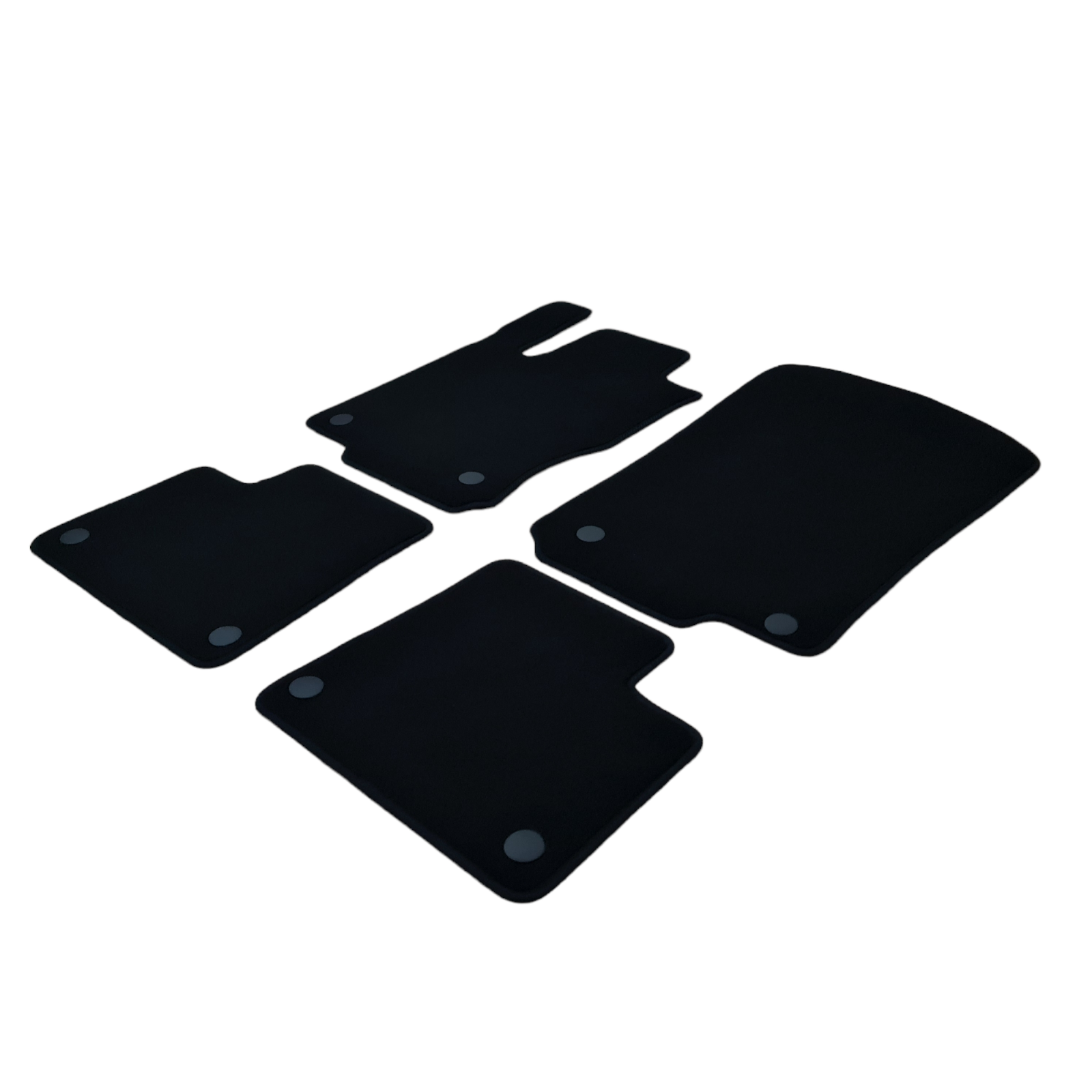 Velour Car Floor Mats For Mercedes GLE W166 Auto Liners Waterproof Black Carpet
