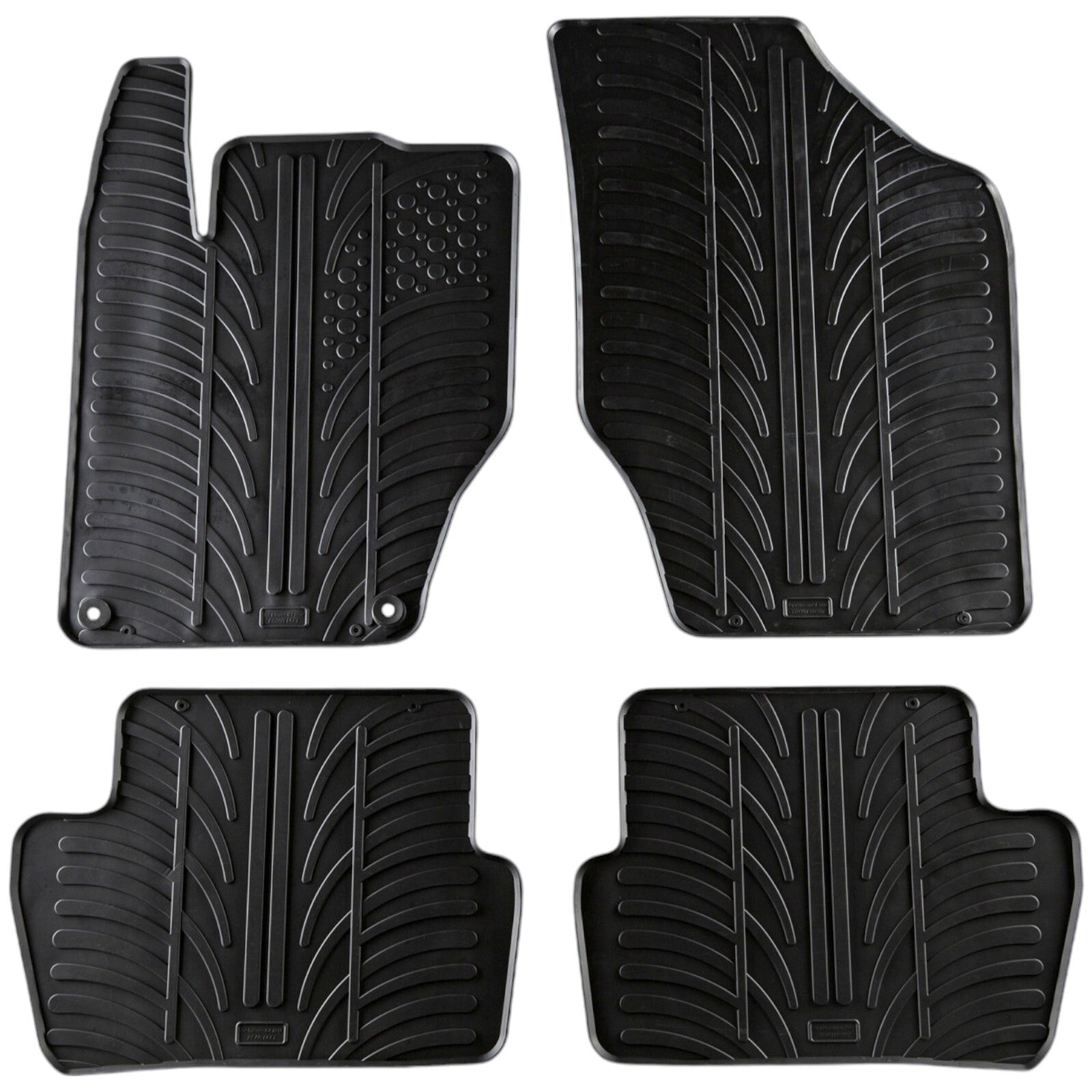 Rubber Car Floor Mats For Citroen DS4 All Weather Heavy Duty Rugs Auto Liners