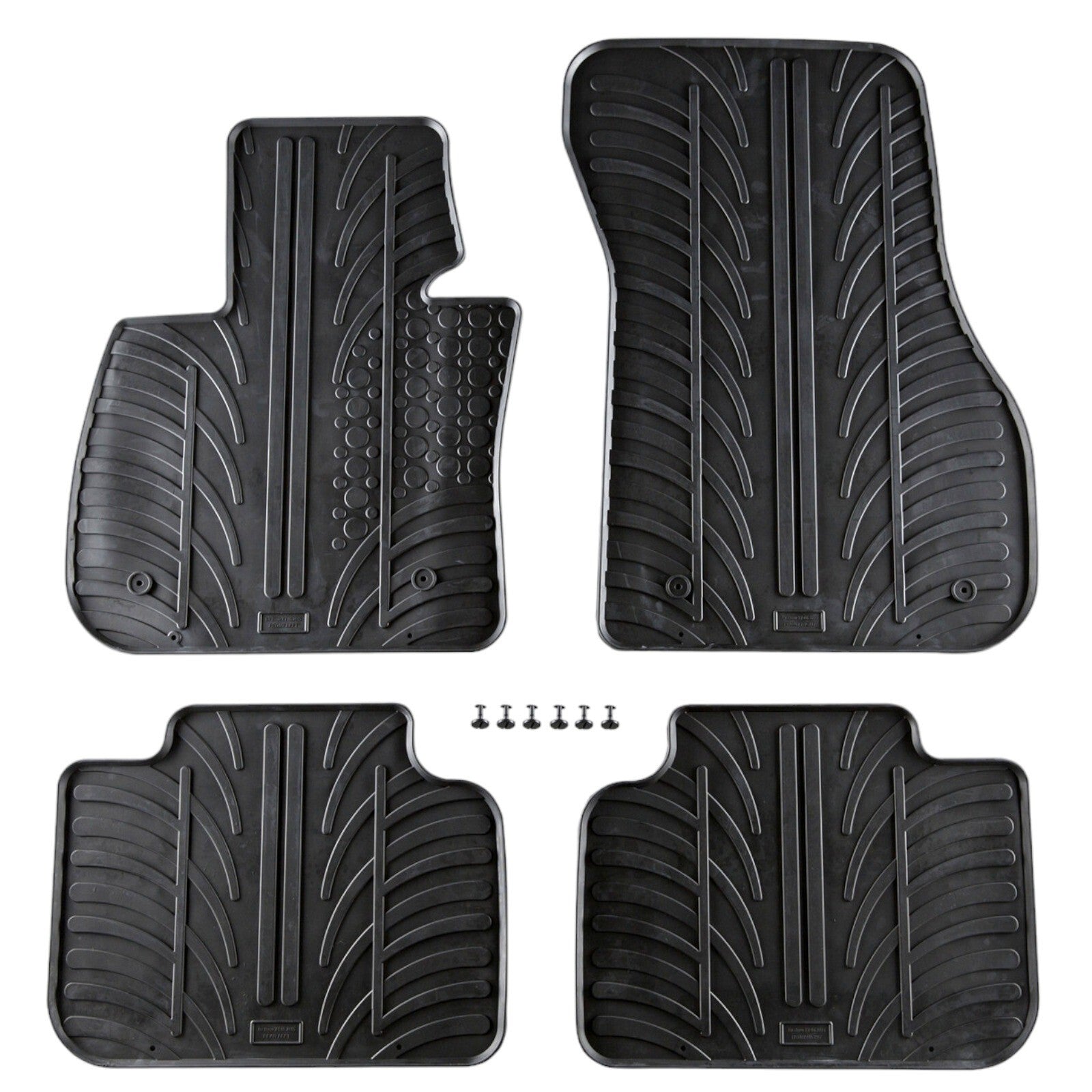 For BMW X1 F48 Car Floor Mats Rubber All Weather Heavy Duty Liners New