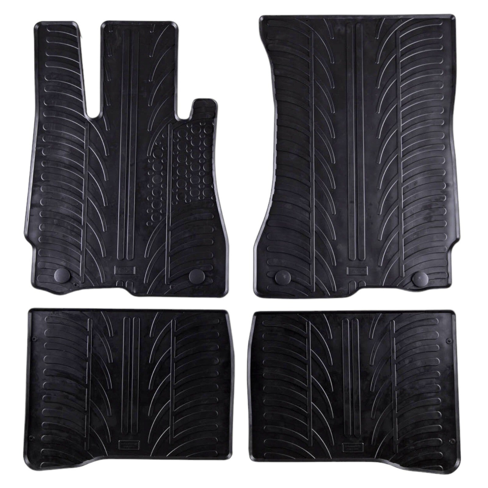 For Mercedes S-Class W221 2005-2013 Car Floor Mats Rubber All Weather Heavy Duty