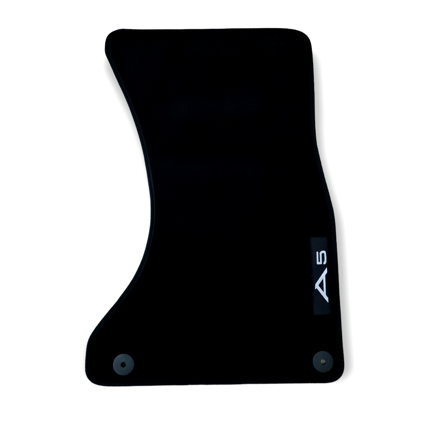Front Car Floor Mats Velour For Audi A5 Coupe Waterproof Black Carpet Liners 2pc