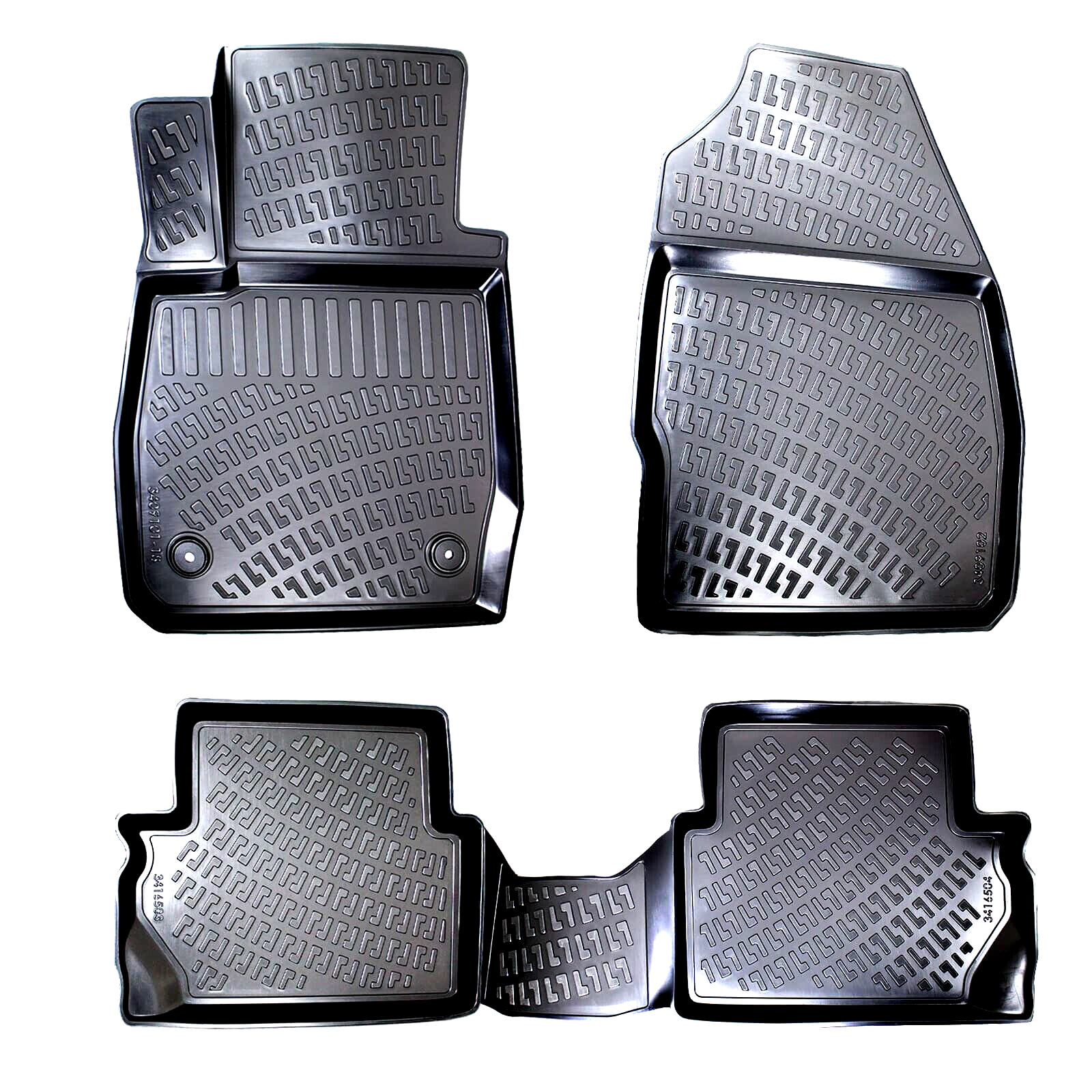Floor Mats Liners For Ford Puma 2019-2025 All Weather Heavy Duty 3D Car Rugs New